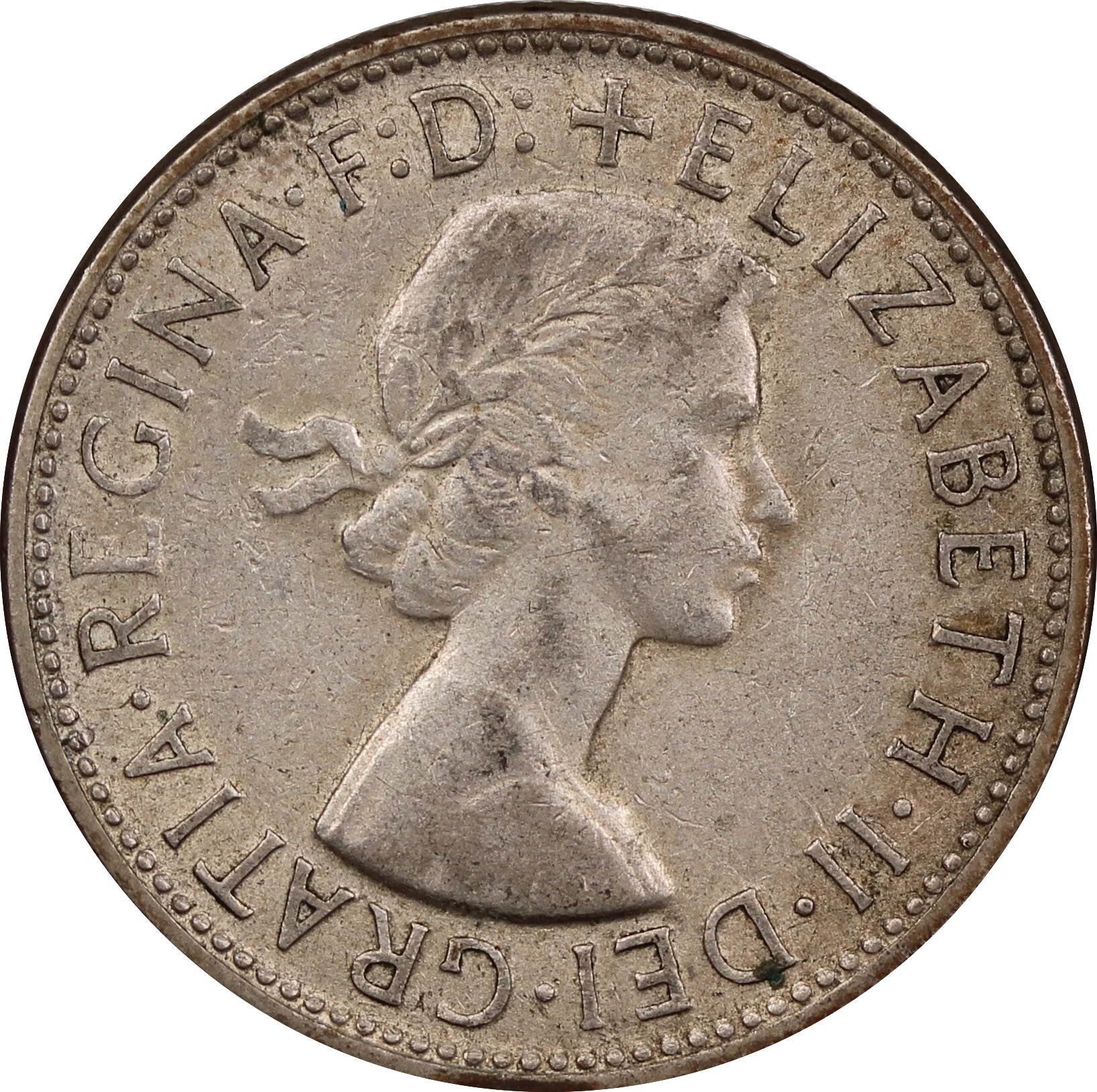 1957 Florin Circulated - Image 2