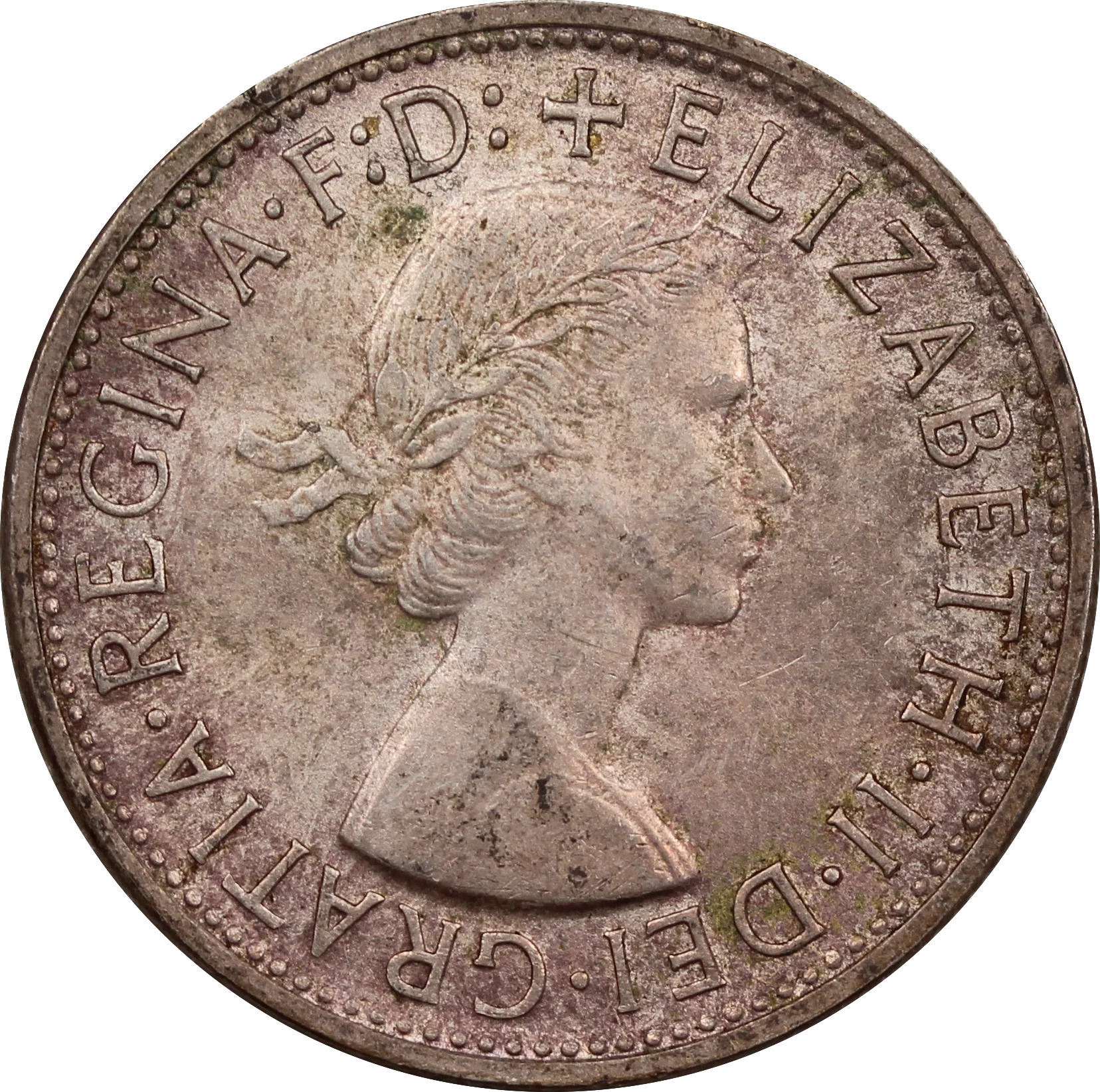 1958 Florin Circulated - Image 2