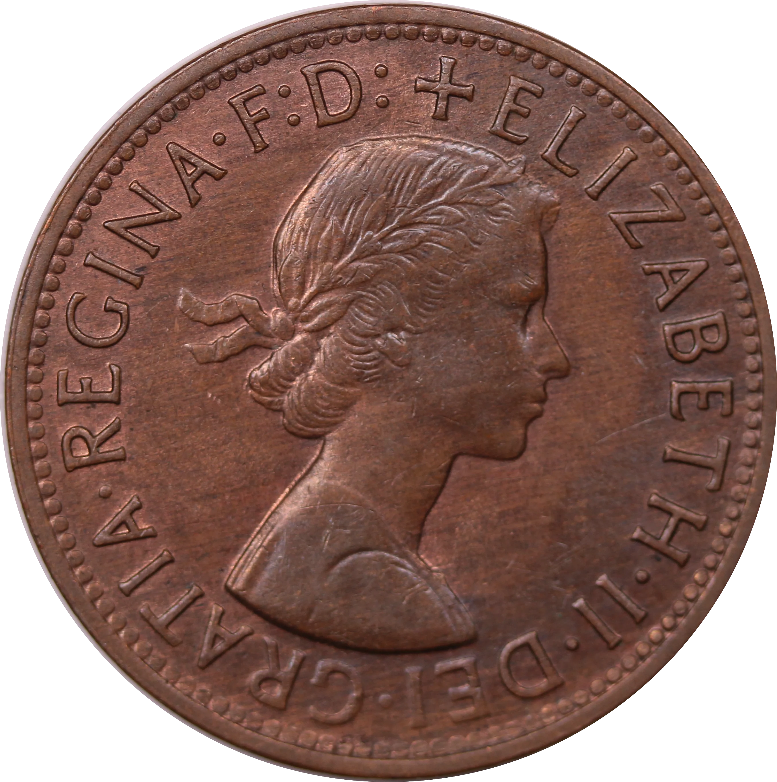 1958 Penny aUNC - Image 2