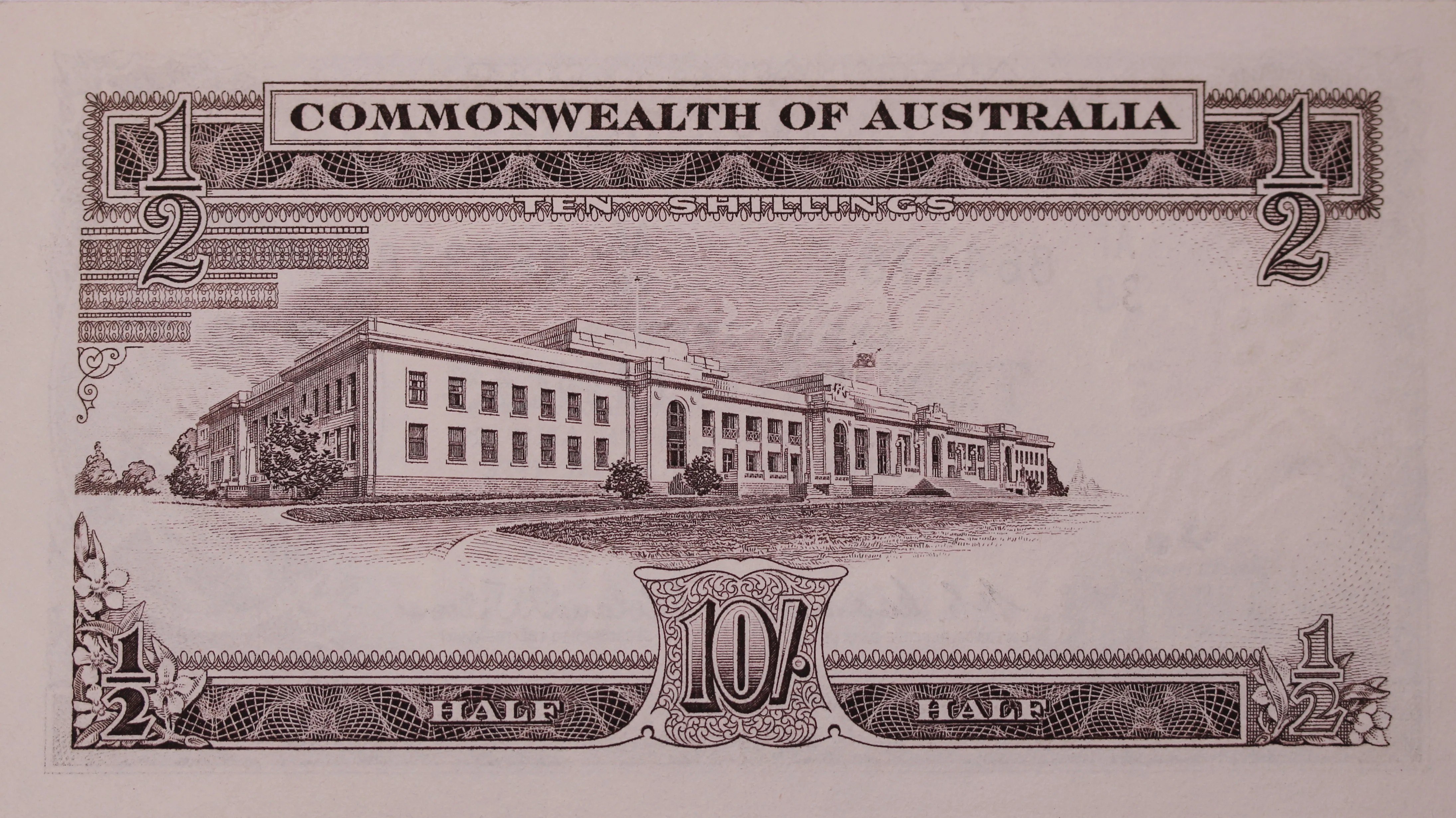 1961 Coombs/Wilson 10 Shilling aUNC - Image 2
