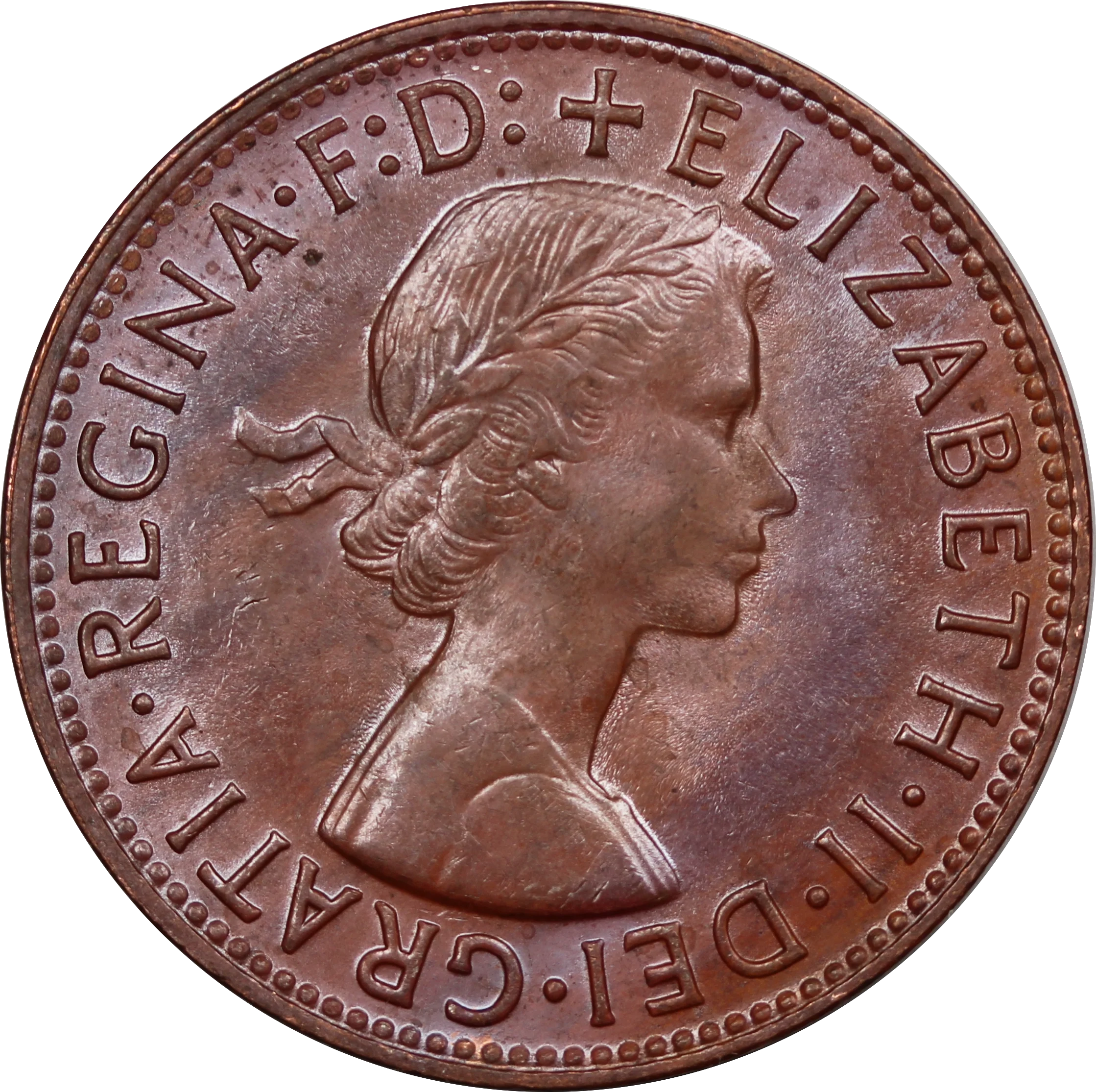 1964 Penny aUNC - Image 2