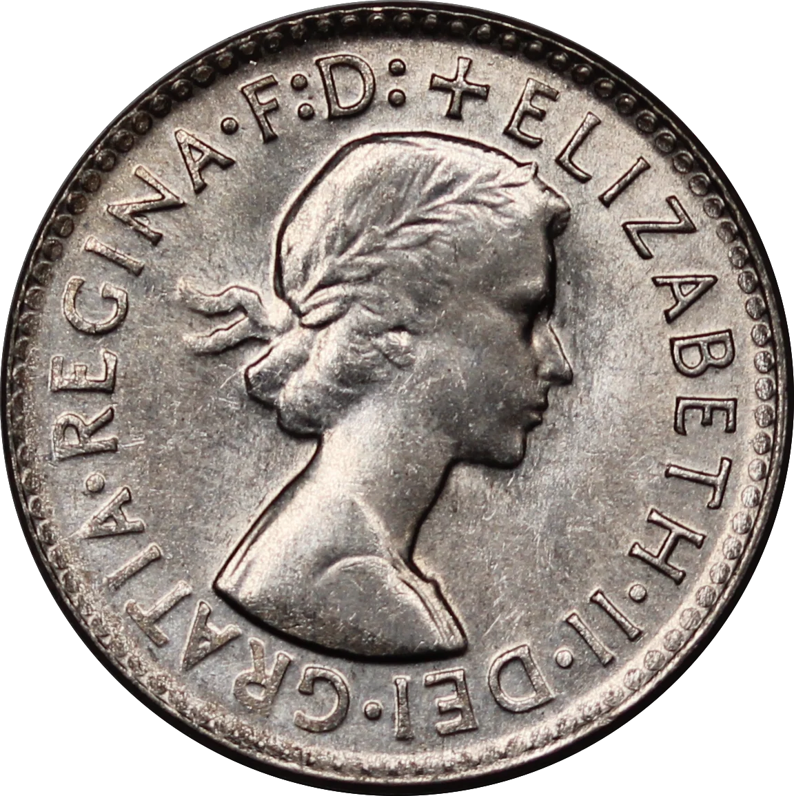 1964 Threepence UNC - Image 2
