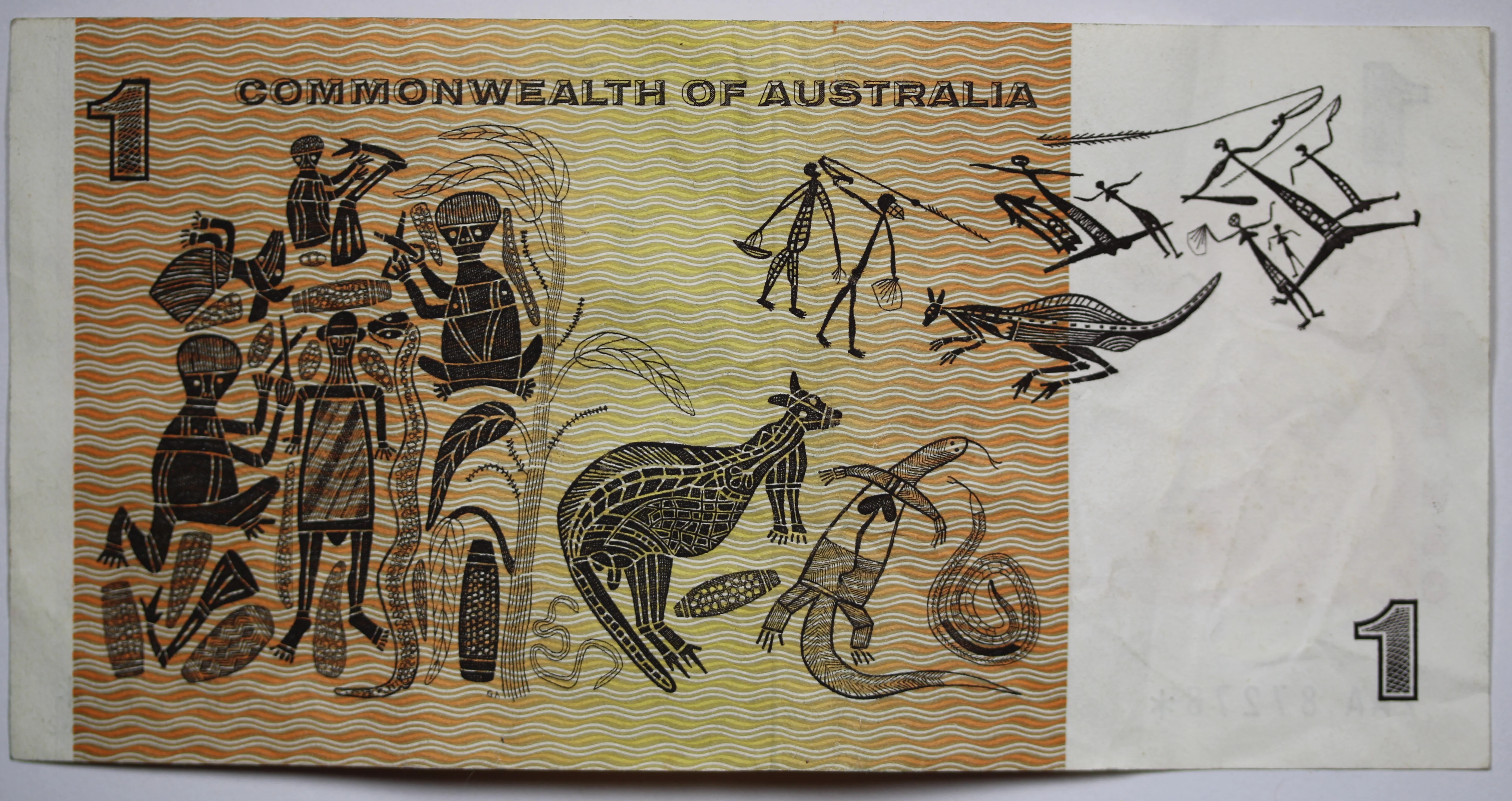 1966 Coombs/Wilson $1 First Prefix Star Replacement Note gFine - Image 2