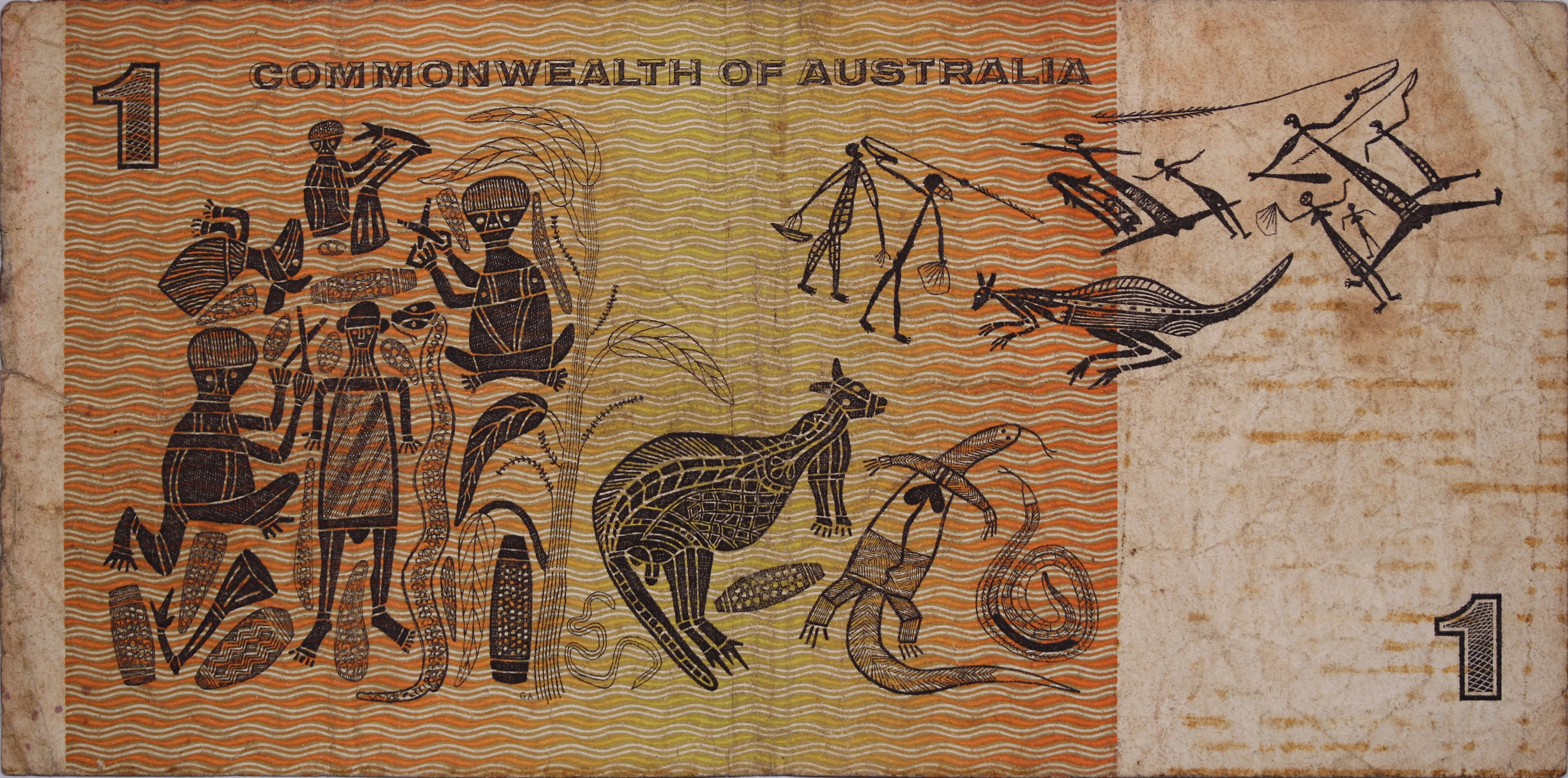1966 Coombs/Wilson $1 Star Replacement Note Fine - Image 2