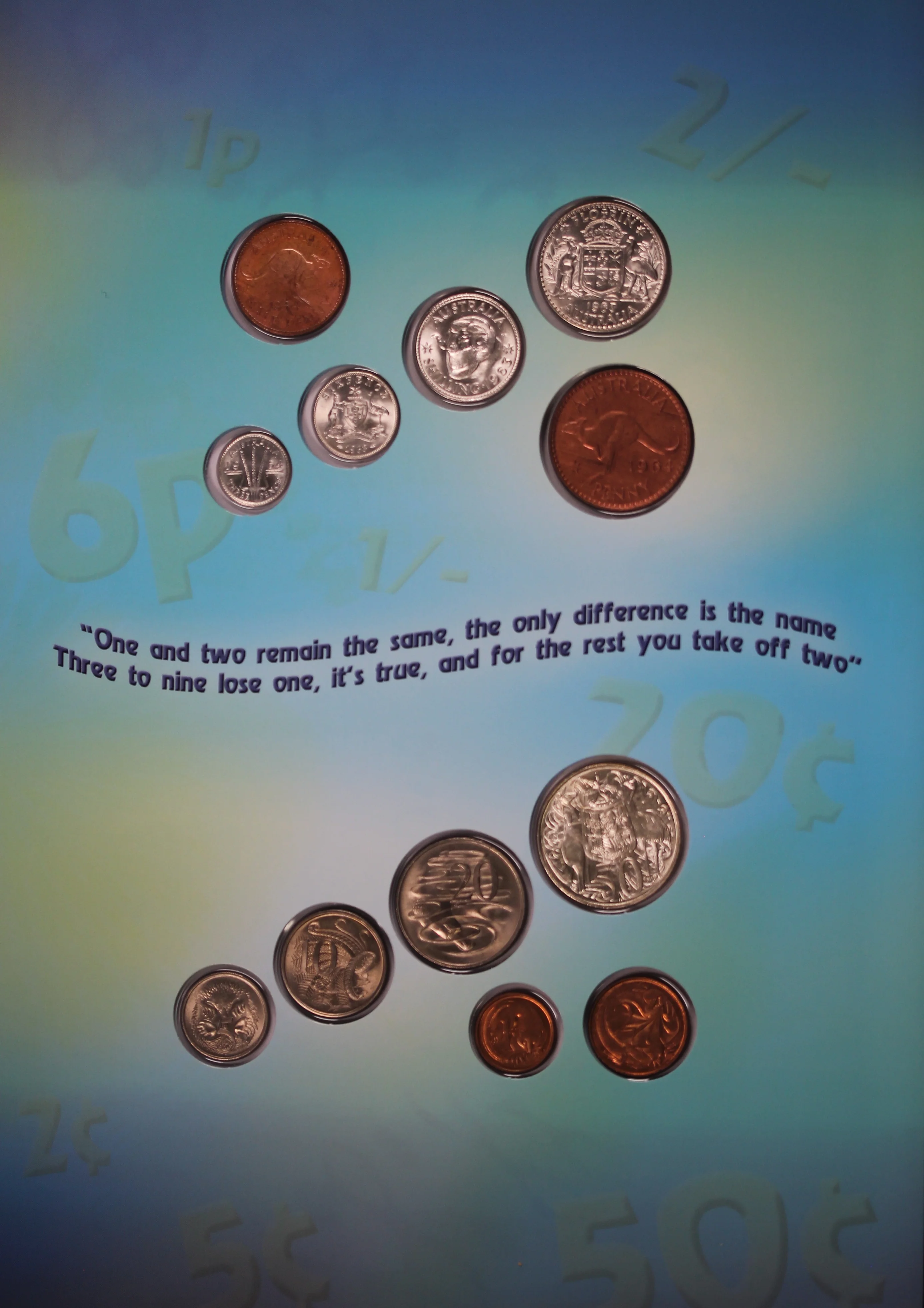 1966 Currency Day Changeover Coin Set - Image 2