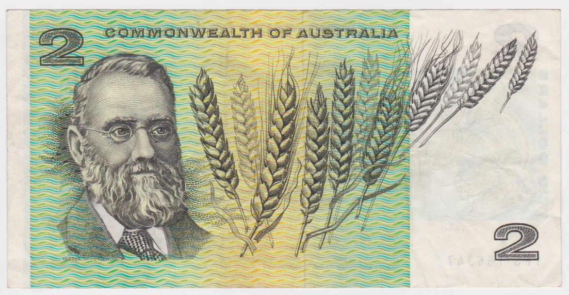 1967 $2 Coombs/Randall Last Prefix gVF - Image 2