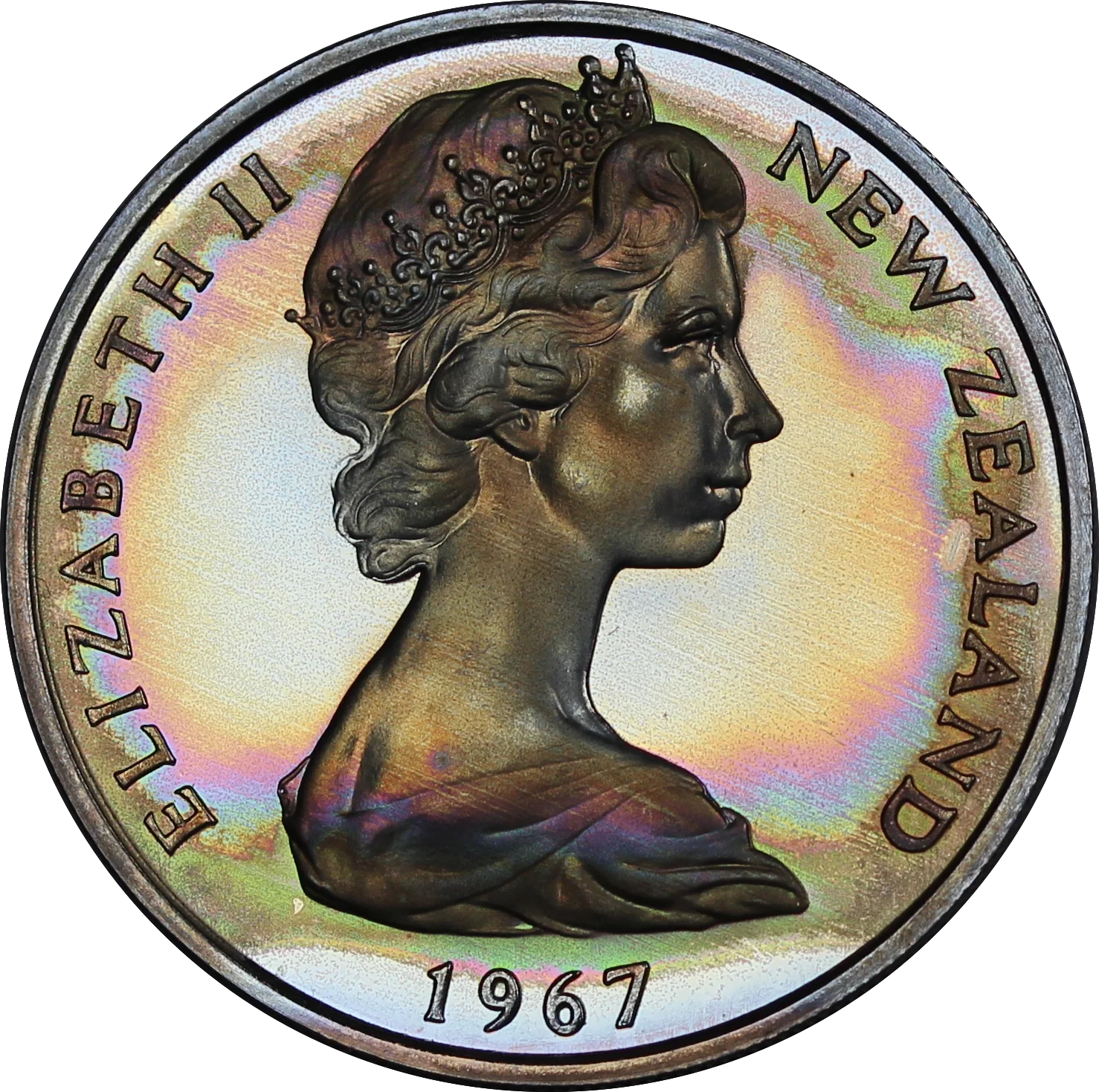 1967 New Zealand Proof Set Presented to Sir Robert Muldoon - Image 13