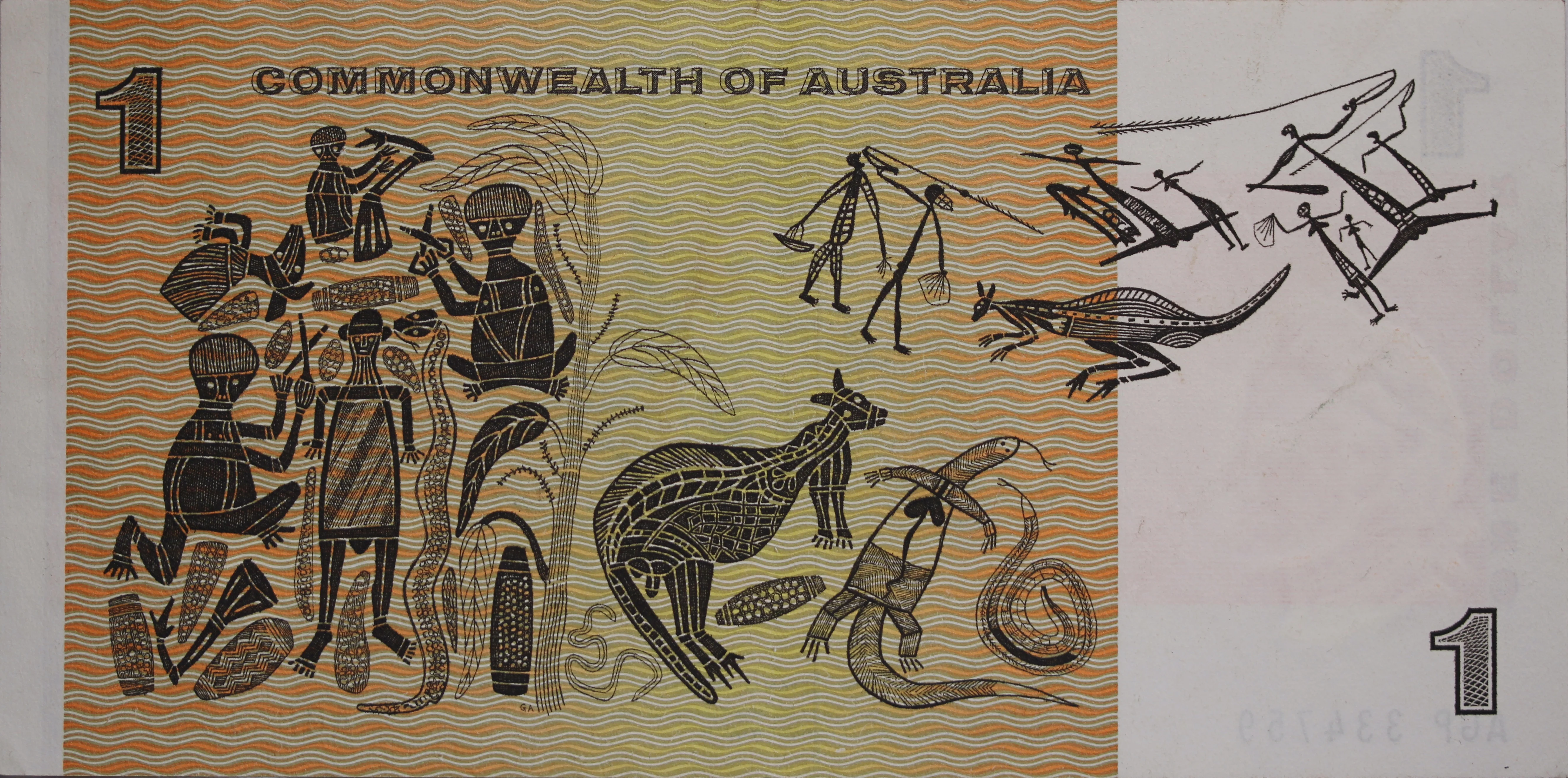 1968 Coombs/Randall $1 Note VF - Image 2