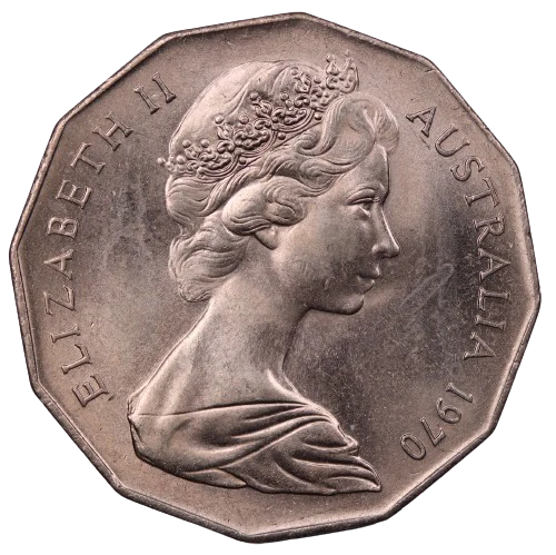 1970 Captain Cook 50c Coin - Image 2