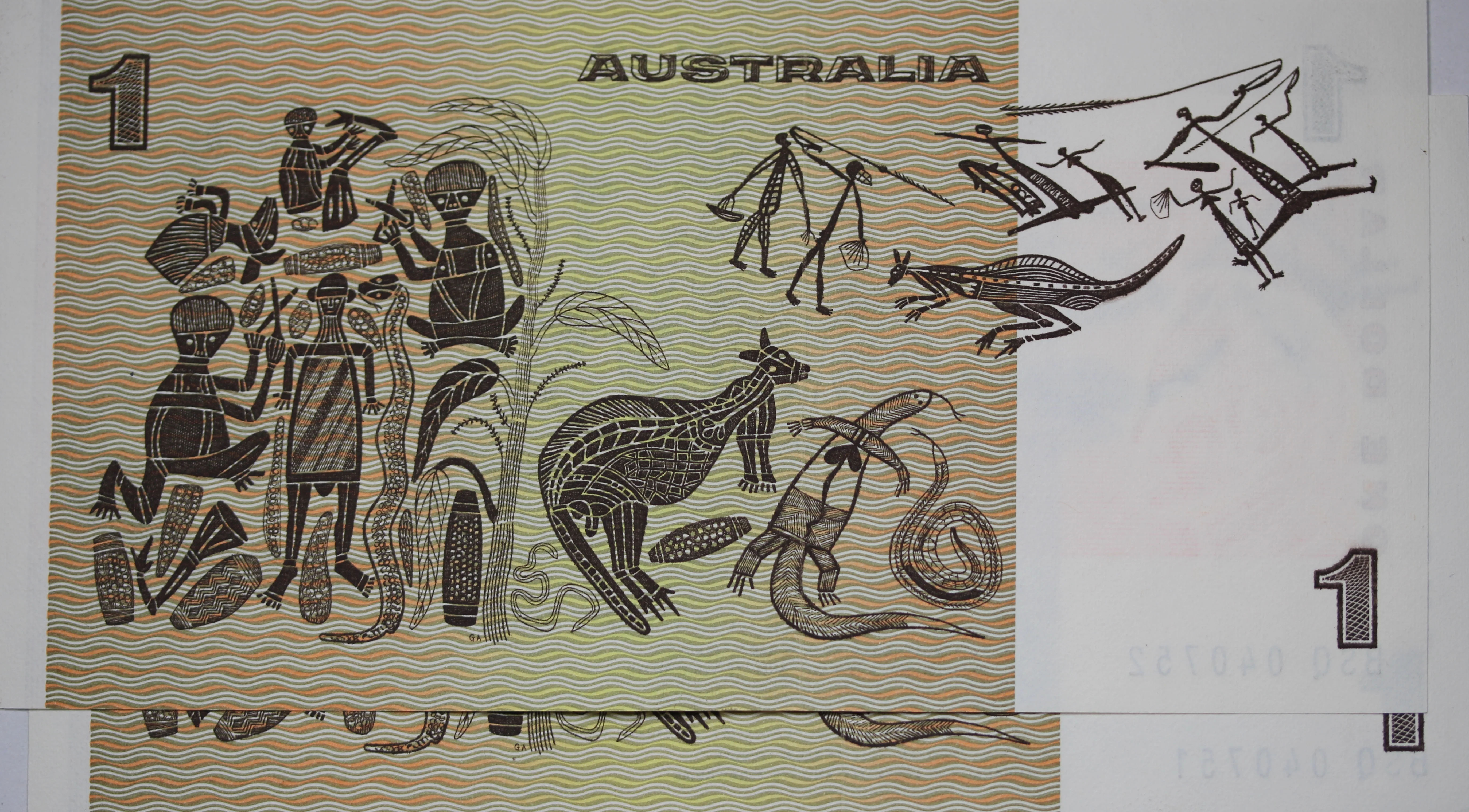 1974 Phillips/Wheeler $1 Note UNC Pair - Image 2