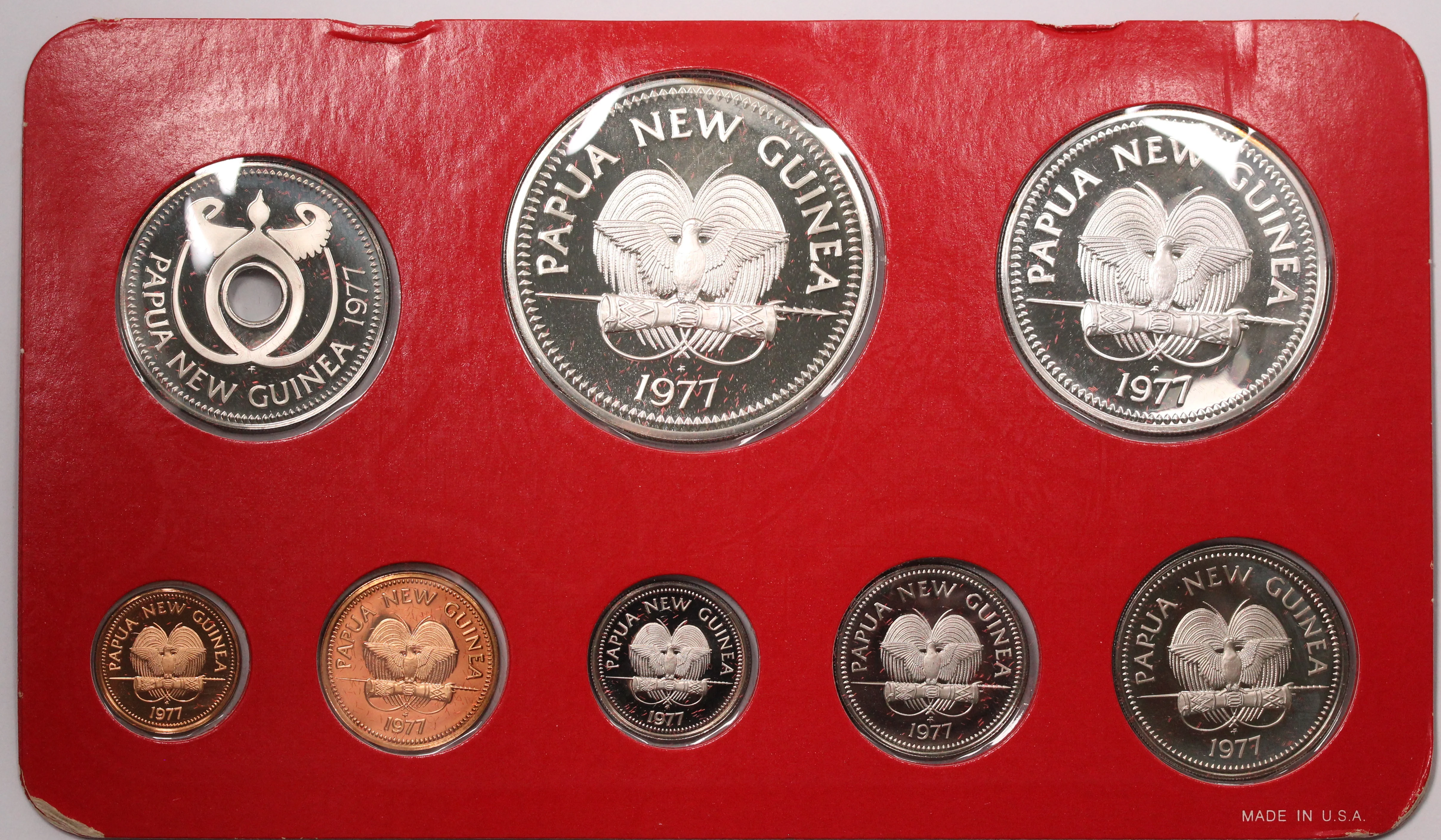 1977 Papua New Guinea Proof Set - Image 2
