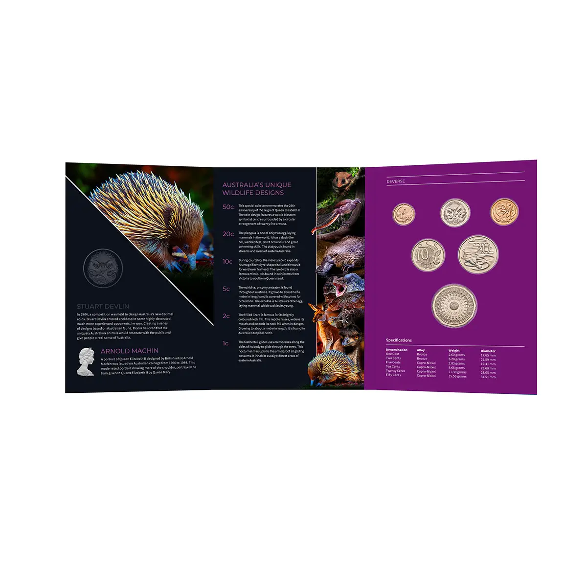 1977 Uncirculated 6-Coin Year Set - Image 2