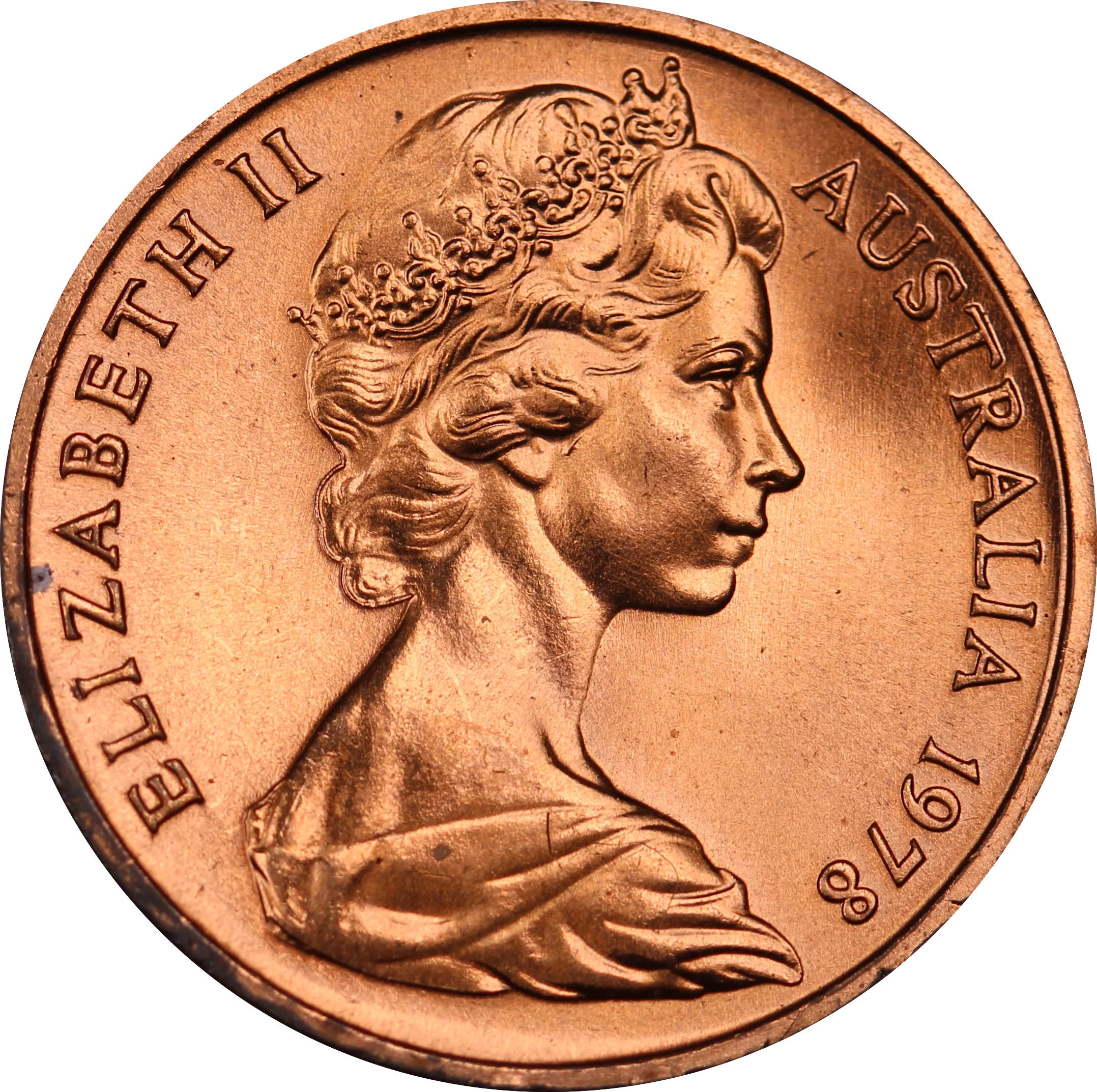 1978 1 Cent Coin Uncirculated - Image 2