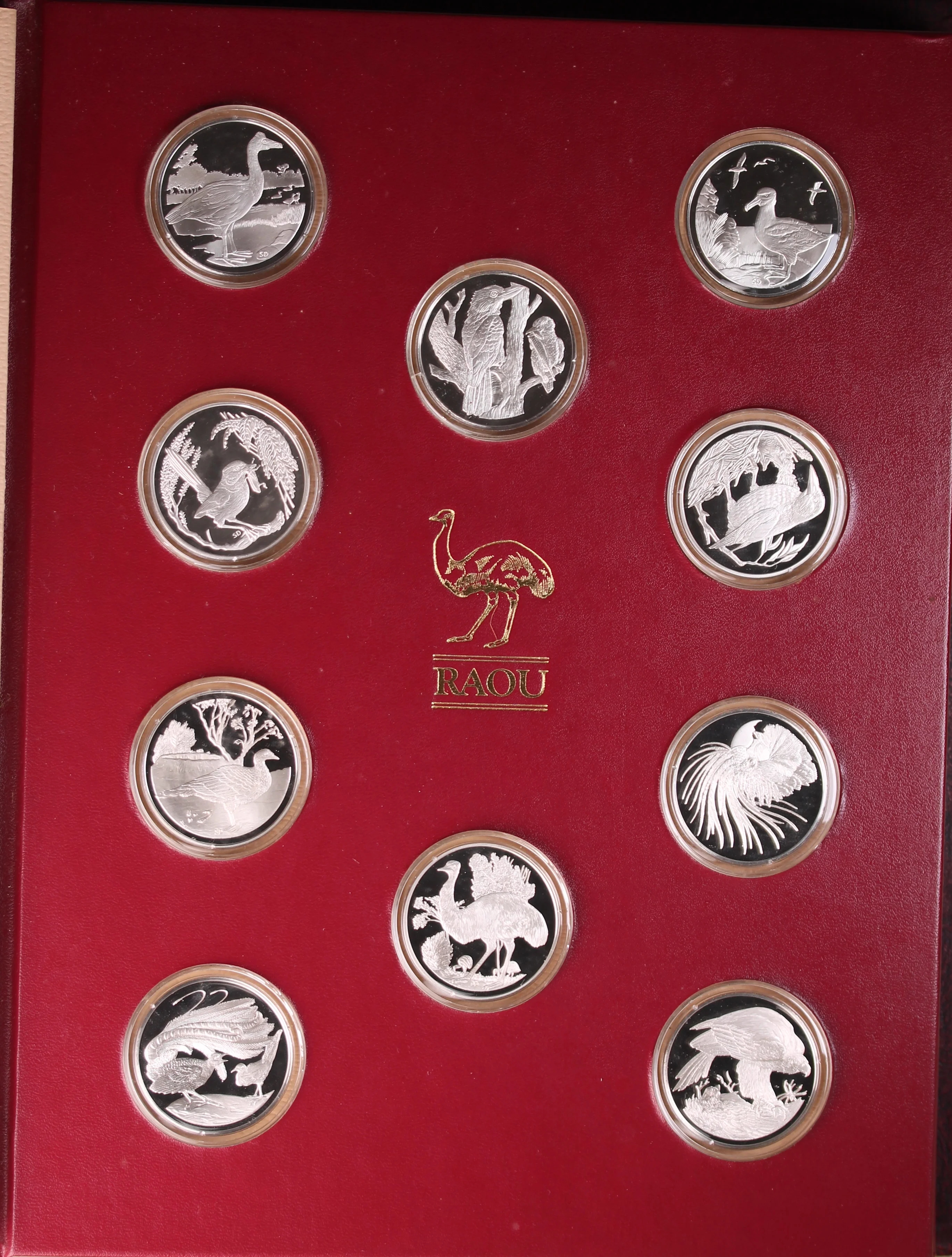 1978 Australian Birds Silver Medal Set by Stuart Devlin - Image 3