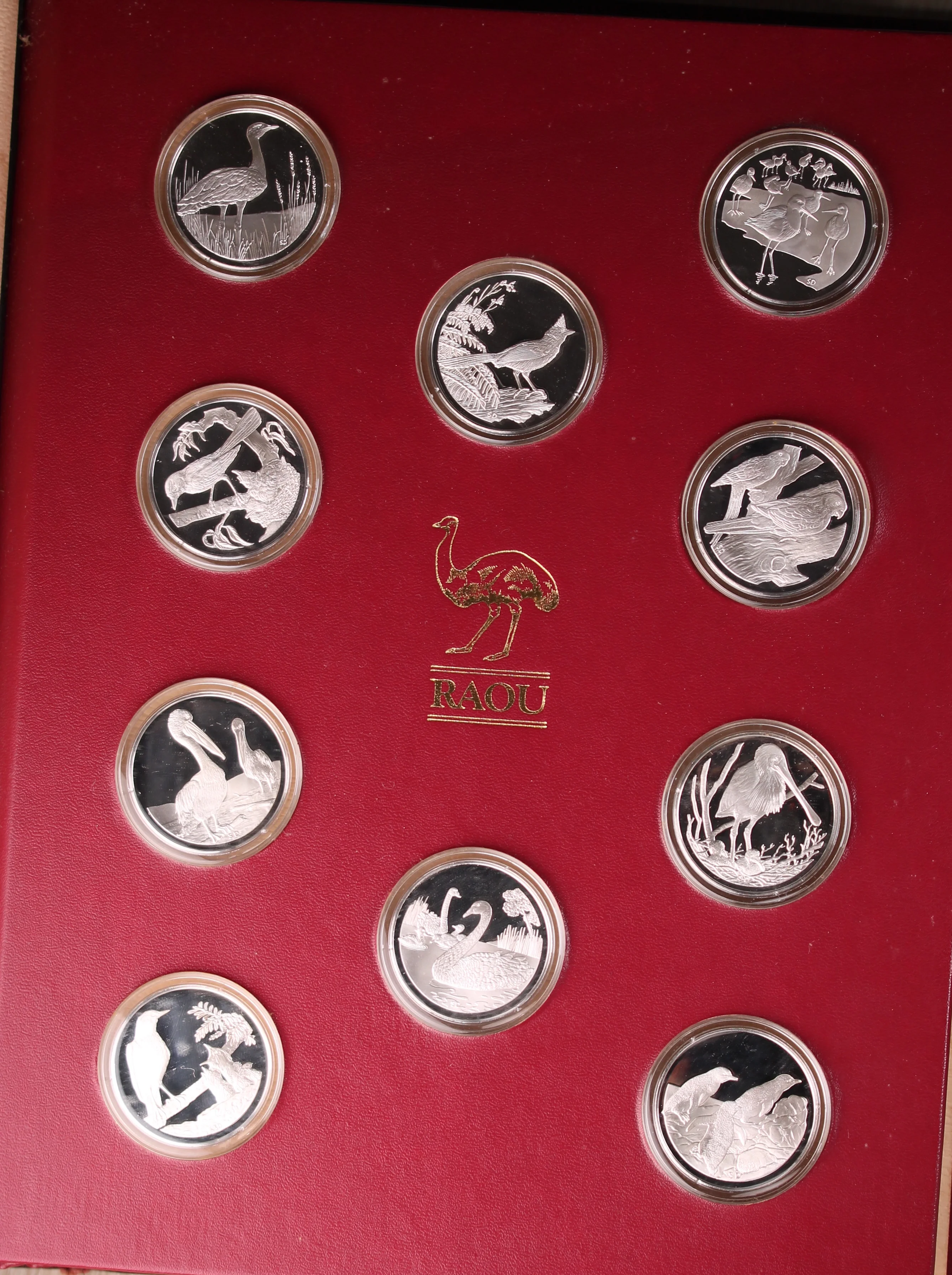 1978 Australian Birds Silver Medal Set by Stuart Devlin - Image 4