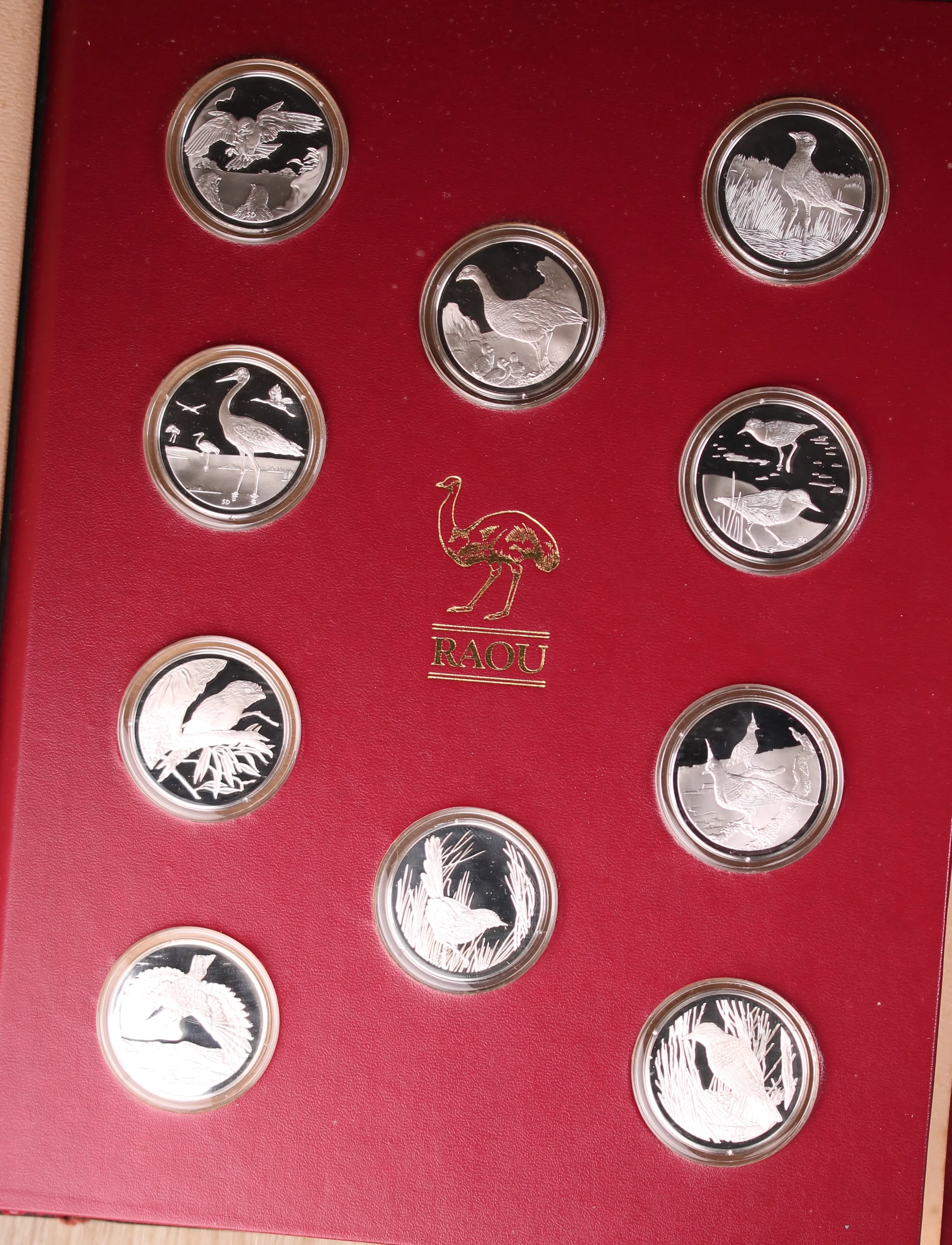 1978 Australian Birds Silver Medal Set by Stuart Devlin - Image 5
