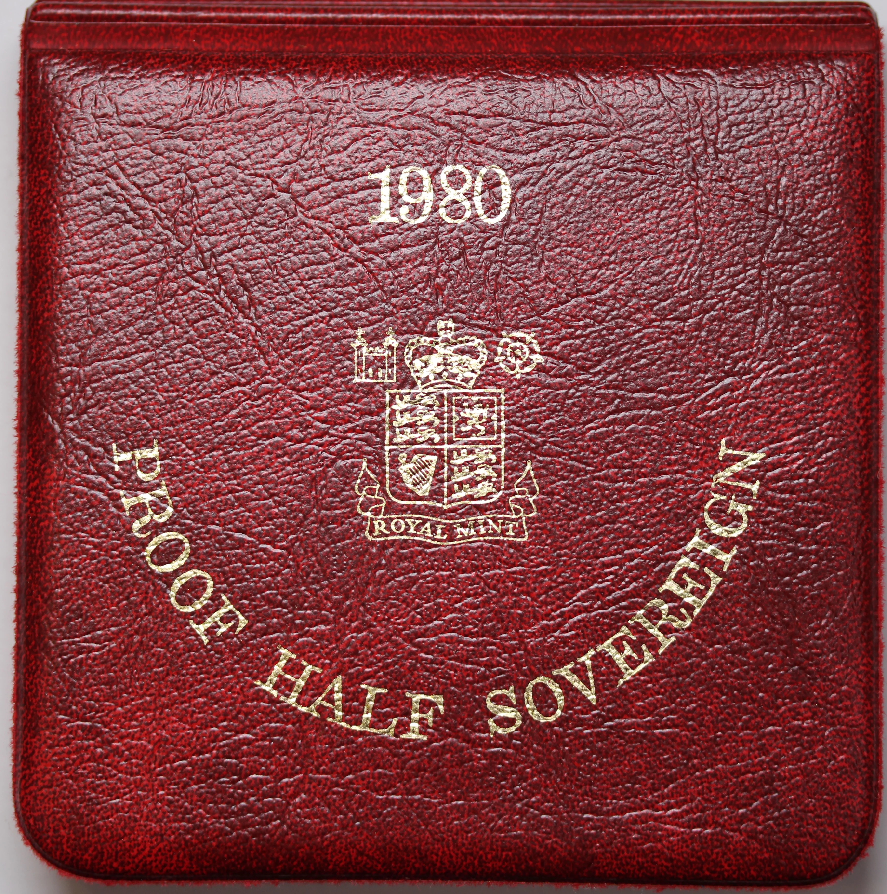 1980 GB Gold Half Sovereign Proof Coin - Image 2