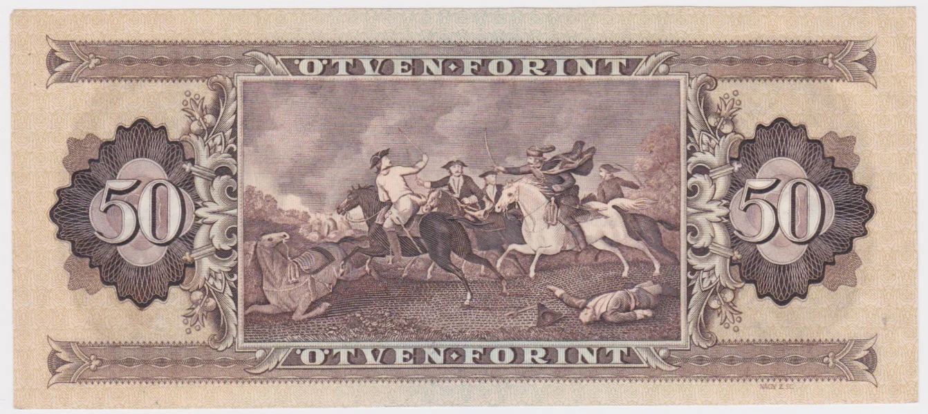 1980 Hungary 50 Forint aUNC - Image 2