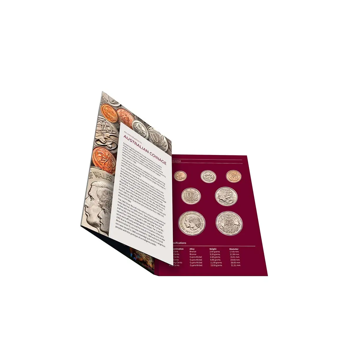 1981 Uncirculated 7-Coin Year Set - Image 3
