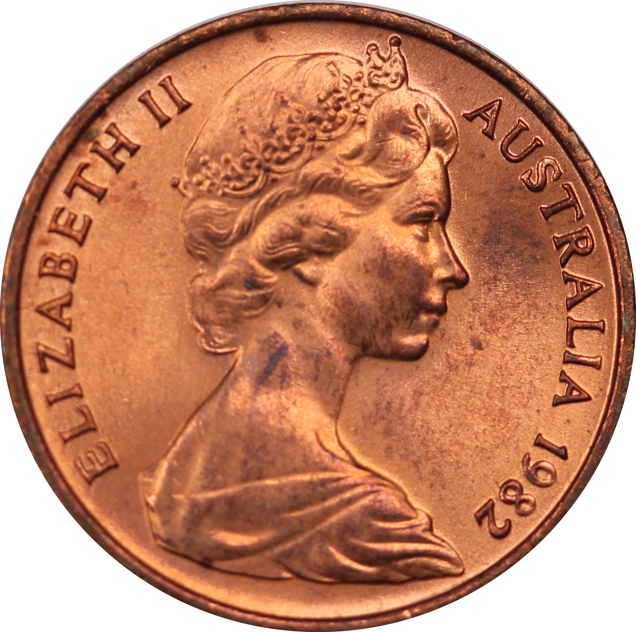 1982 1 Cent Coin Uncirculated - Image 2