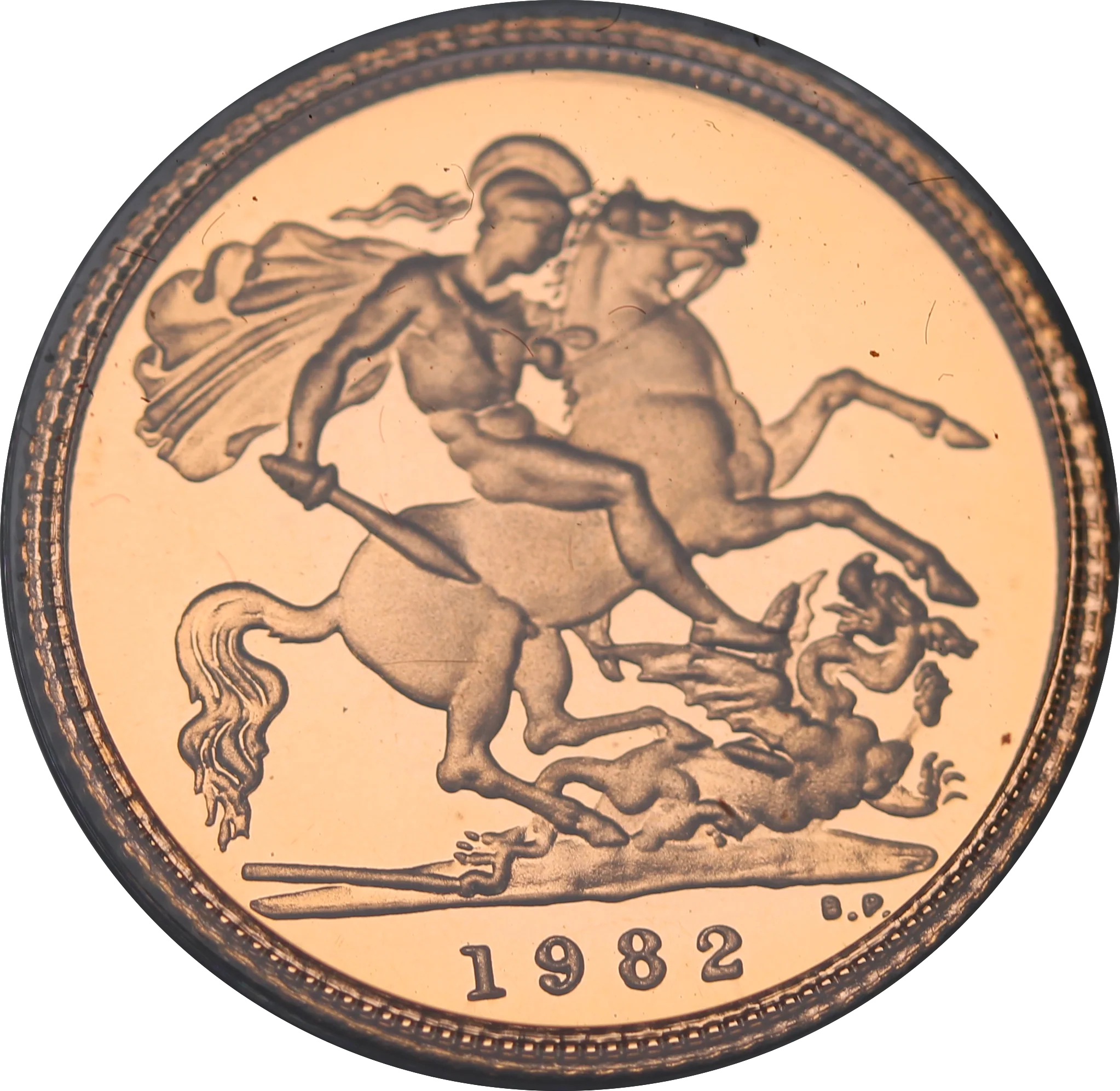 1982 GB Gold Half Sovereign Proof Coin