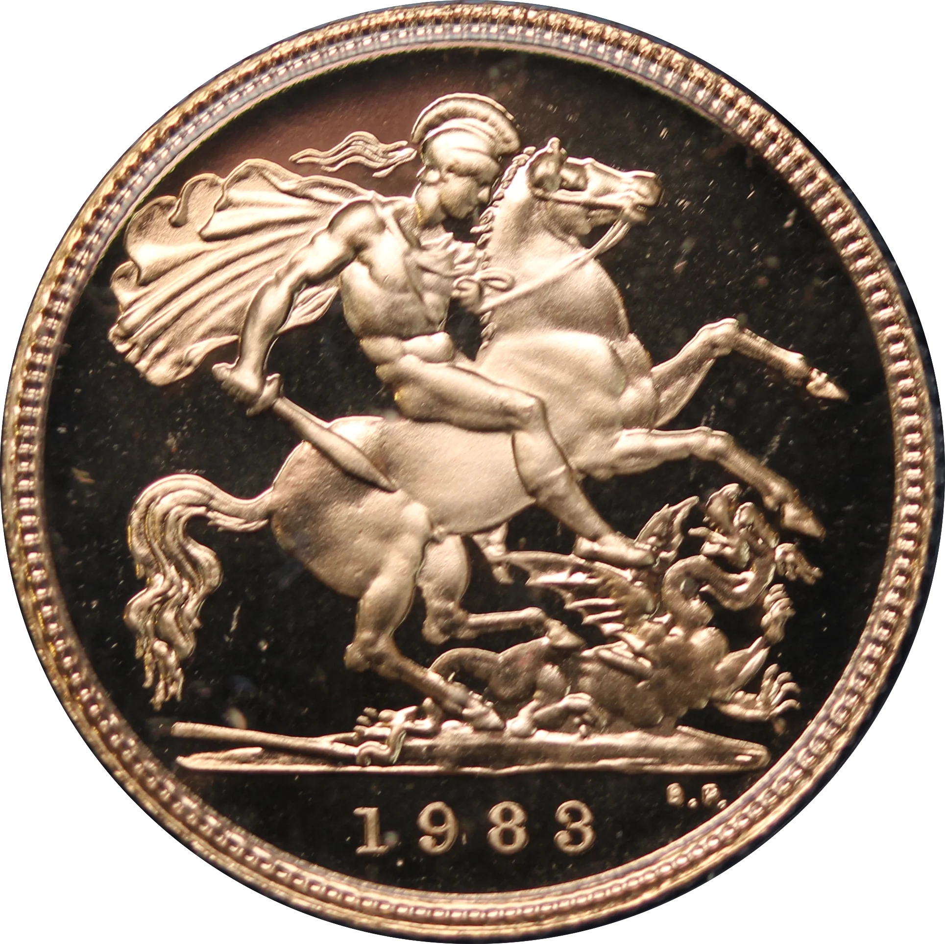 1983 GB Gold Half Sovereign Proof Coin