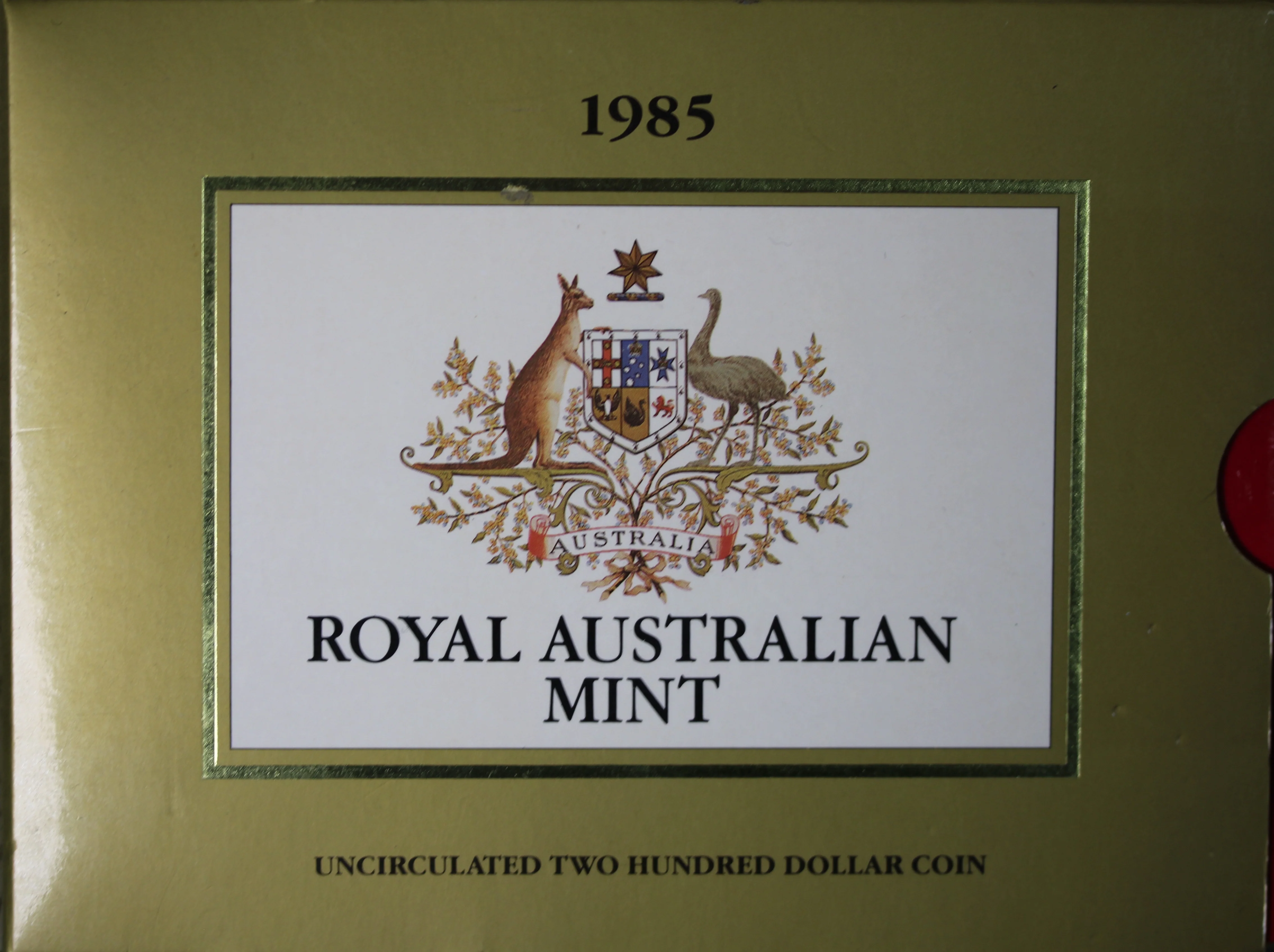 1985 Australian $200 Gold Koala Coin - Image 2