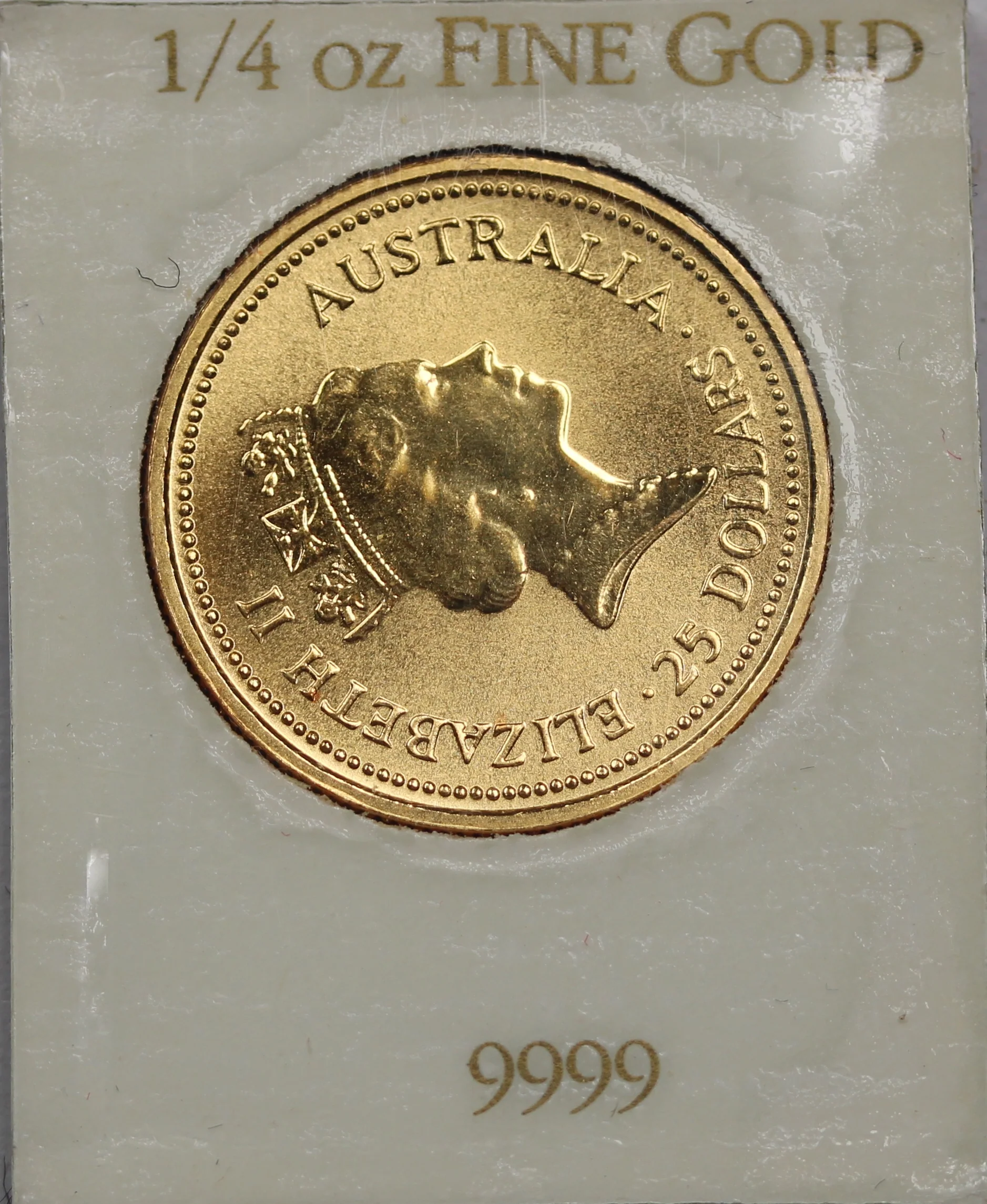 1987 Golden Eagle Nugget 1/4oz Gold Bullion Coin - Image 2