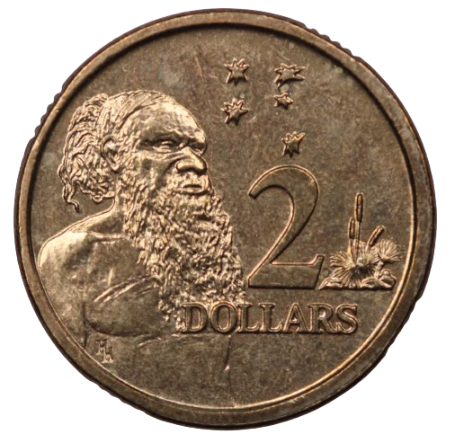 1988 $2 Coin (With HH Initials)