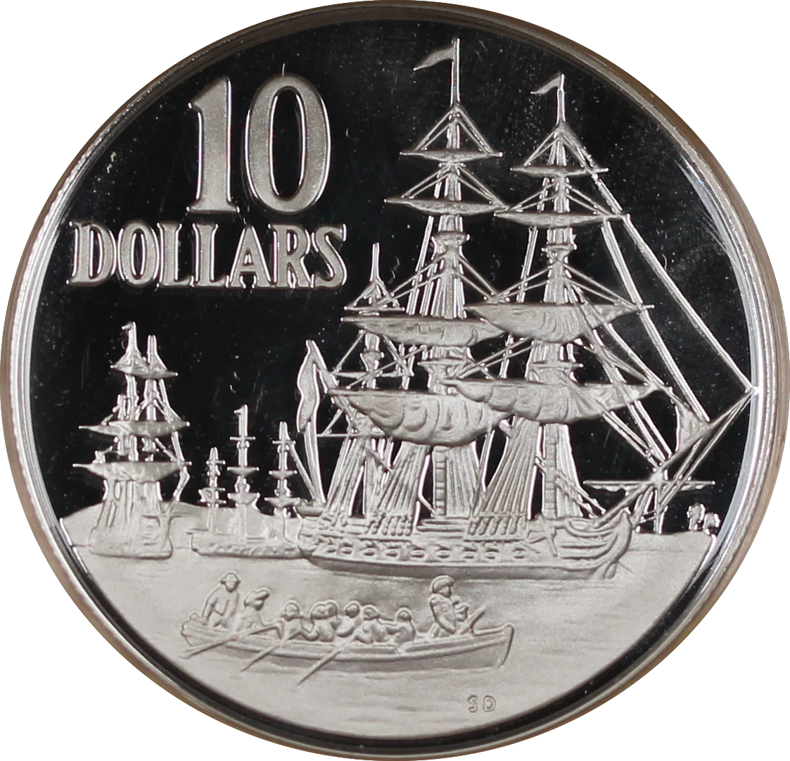 1988 Bicentennial $10 Silver Proof Coin