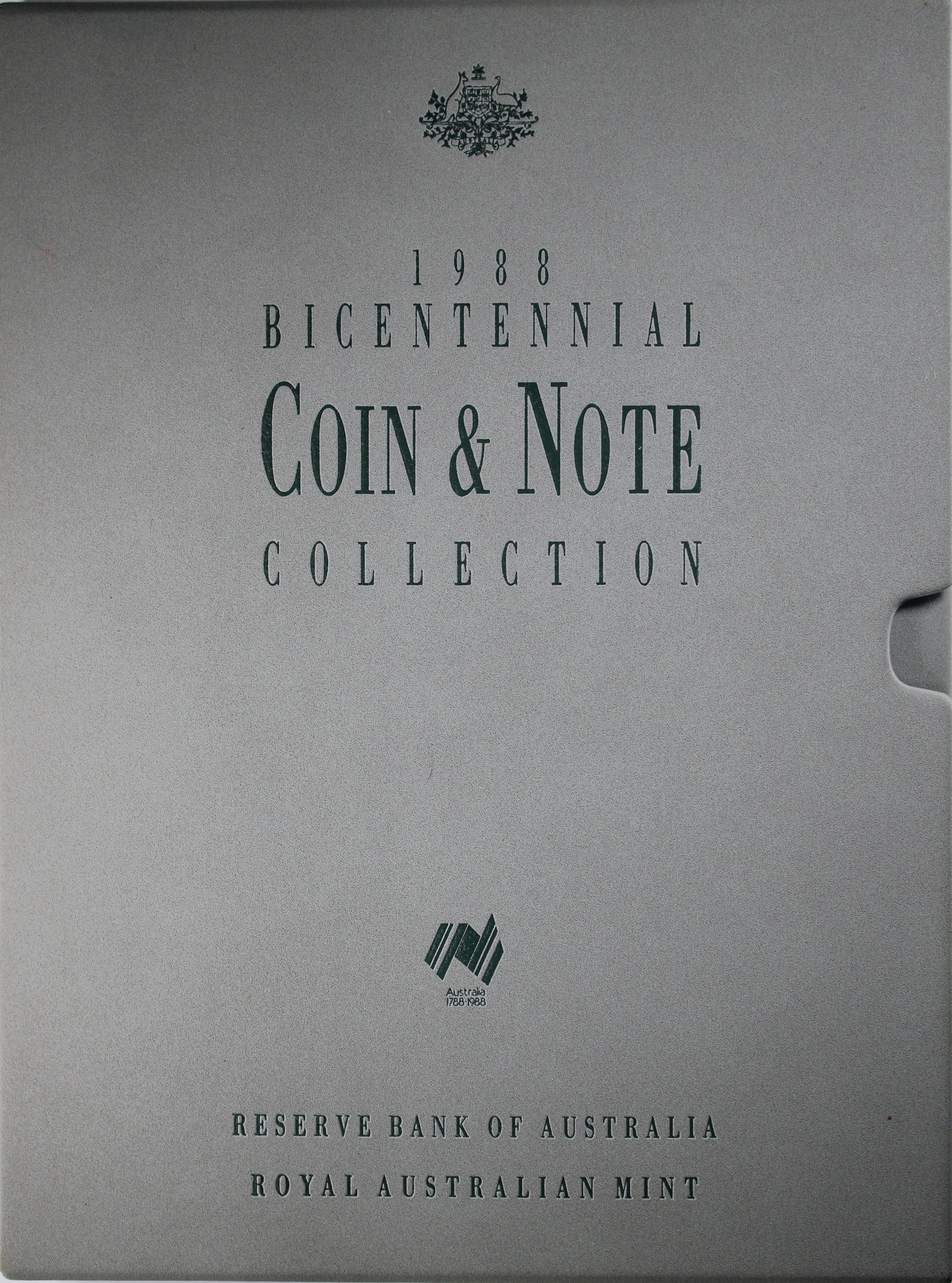 1988 Bicentennial Coin and Note Collection Folder