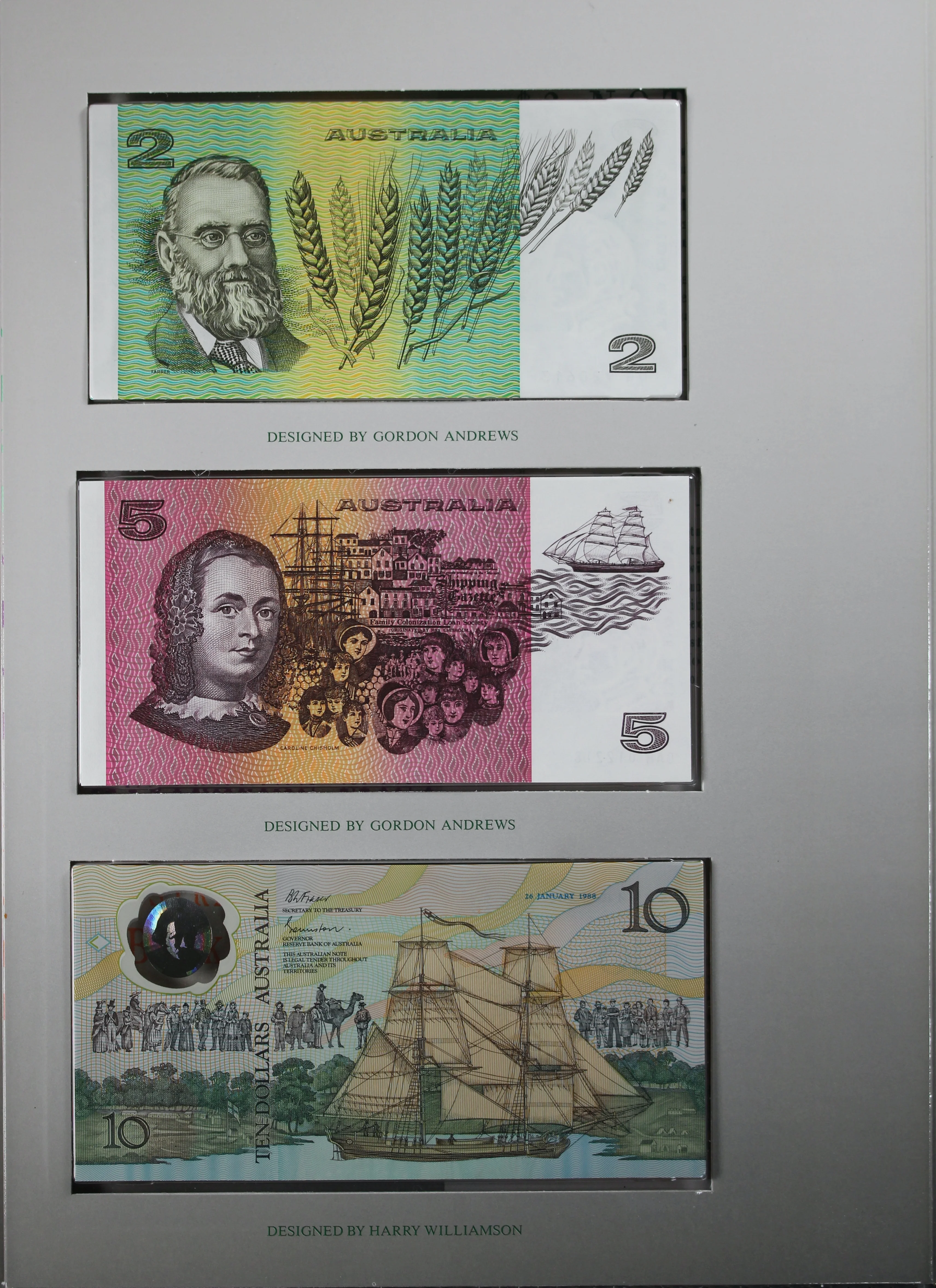 1988 Bicentennial Coin and Note Collection Folder - Image 5
