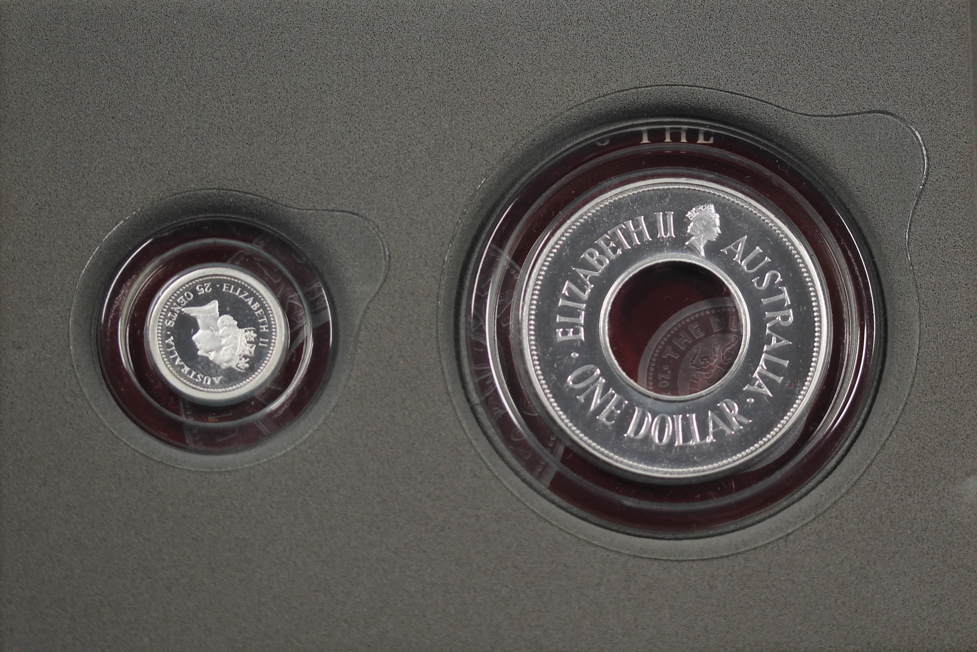 1990 Holey Dollar and Dump Silver Coin Pair - Image 3