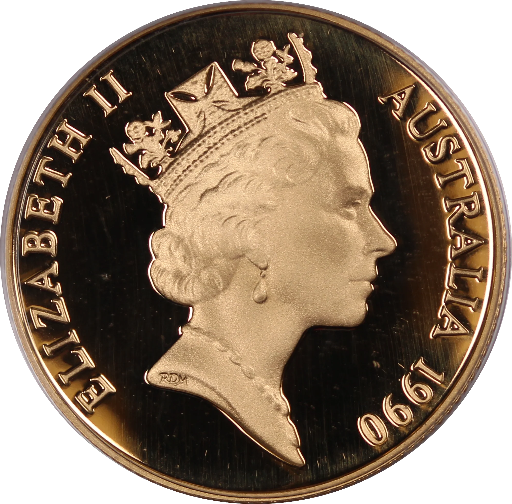 1990 The Pride of Australia Platypus $200 Gold Proof Coin - Image 2