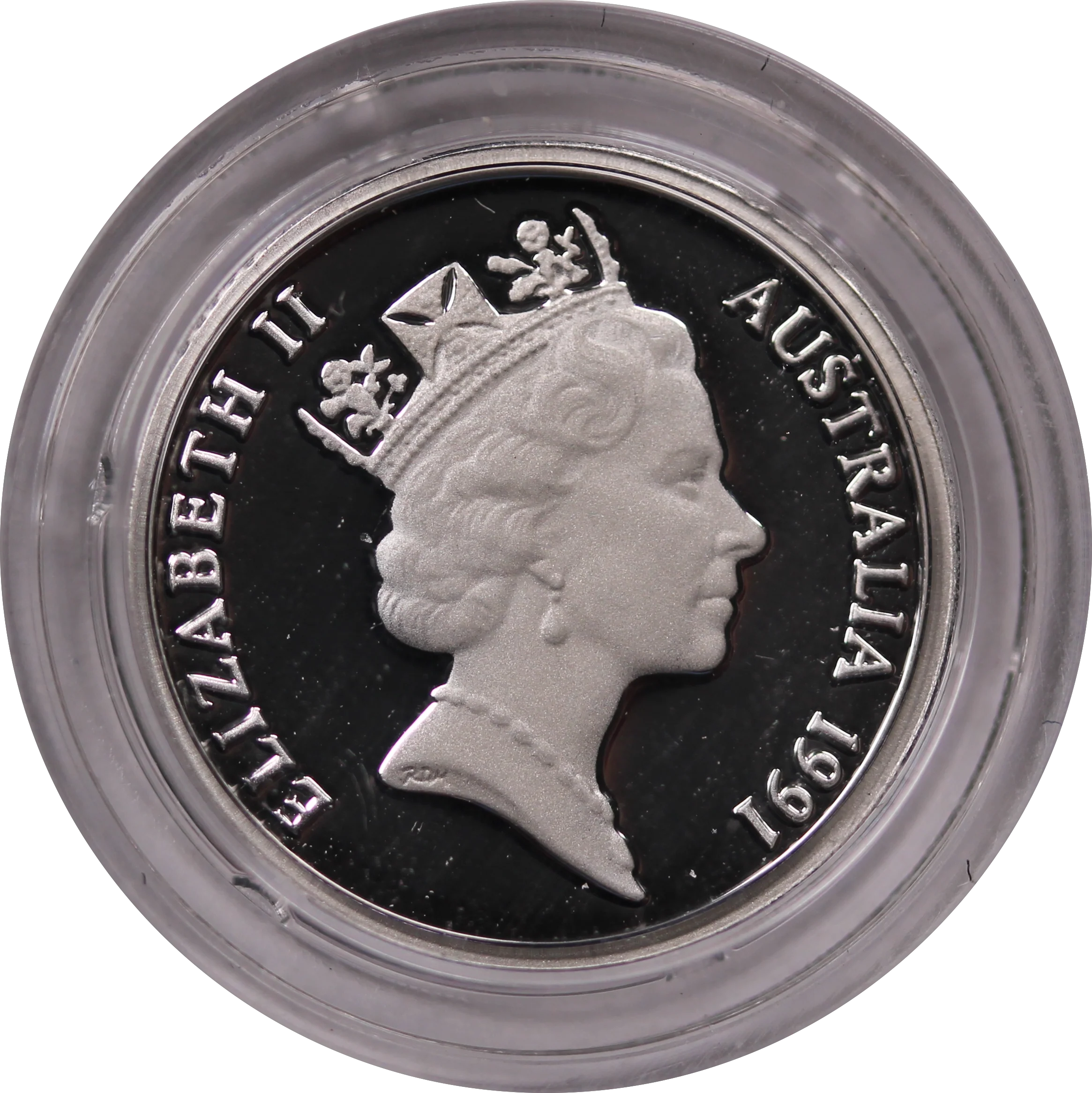 1991 Silver Proof $2 Coin in Capsule - Image 2