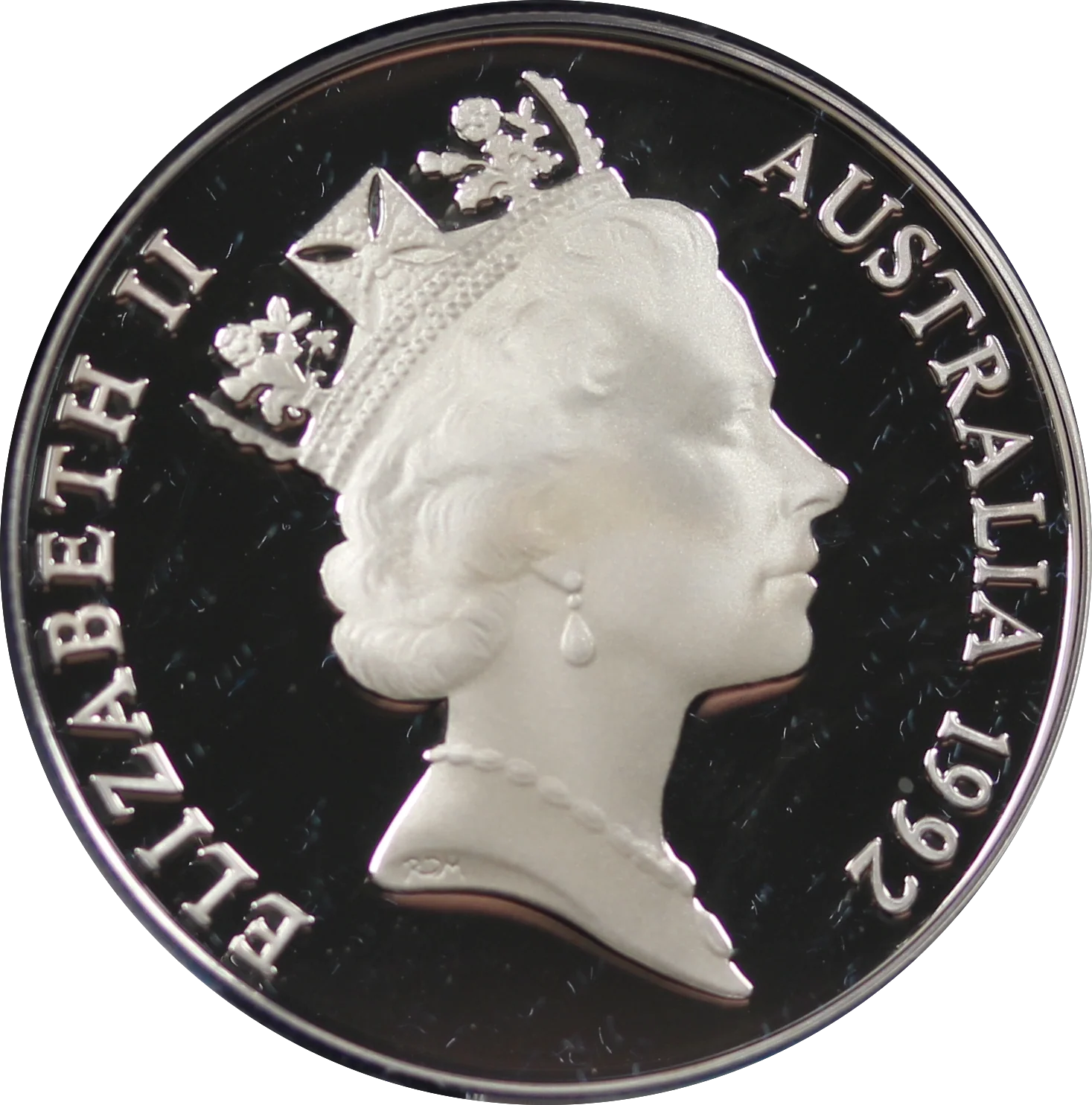 1992 Birds of Australia Emperor Penguin $10 Silver Proof Coin - Image 3