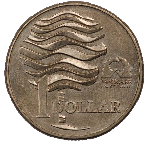 1993 Landcare $1 Coin