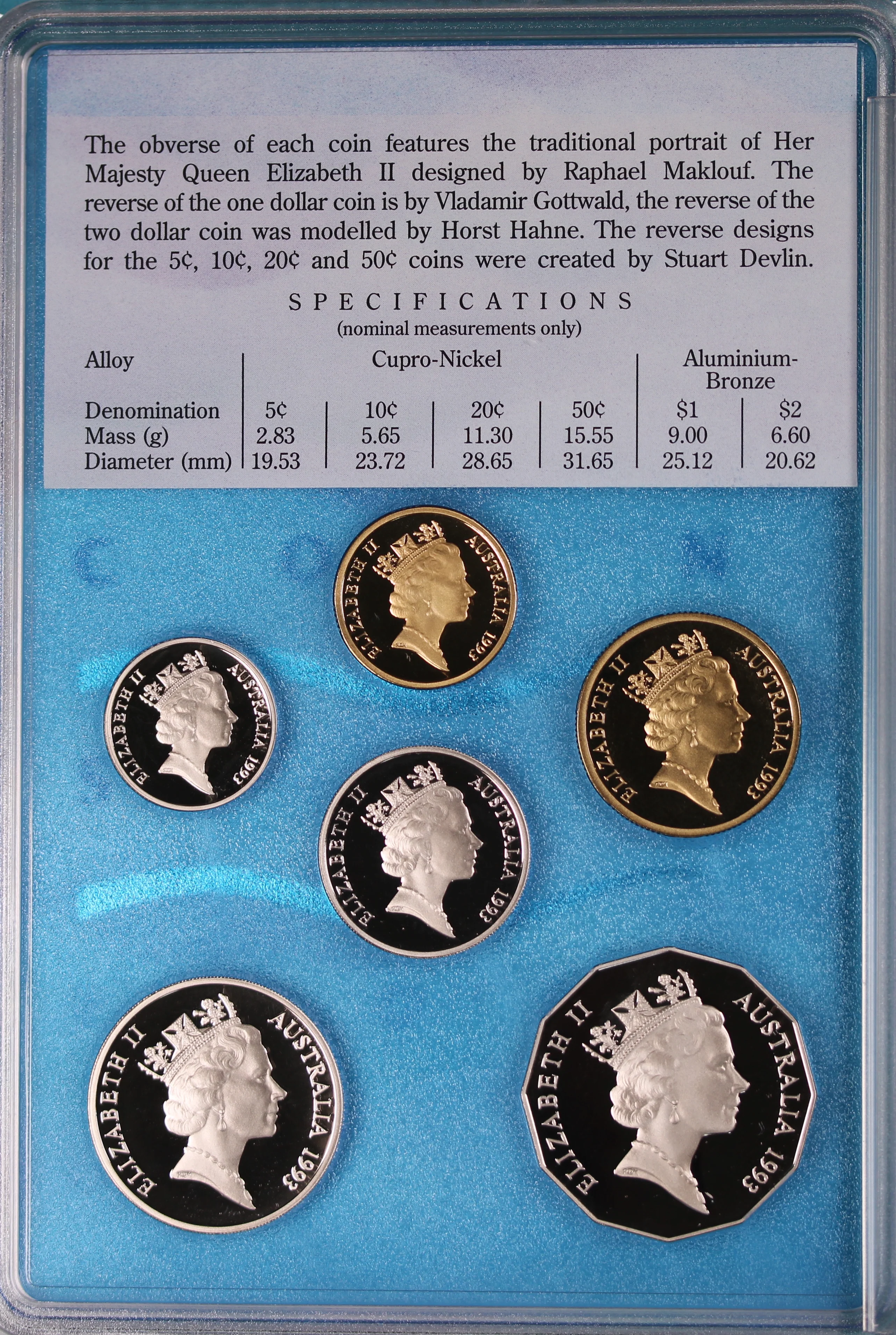 1993 Proof Set - Image 3
