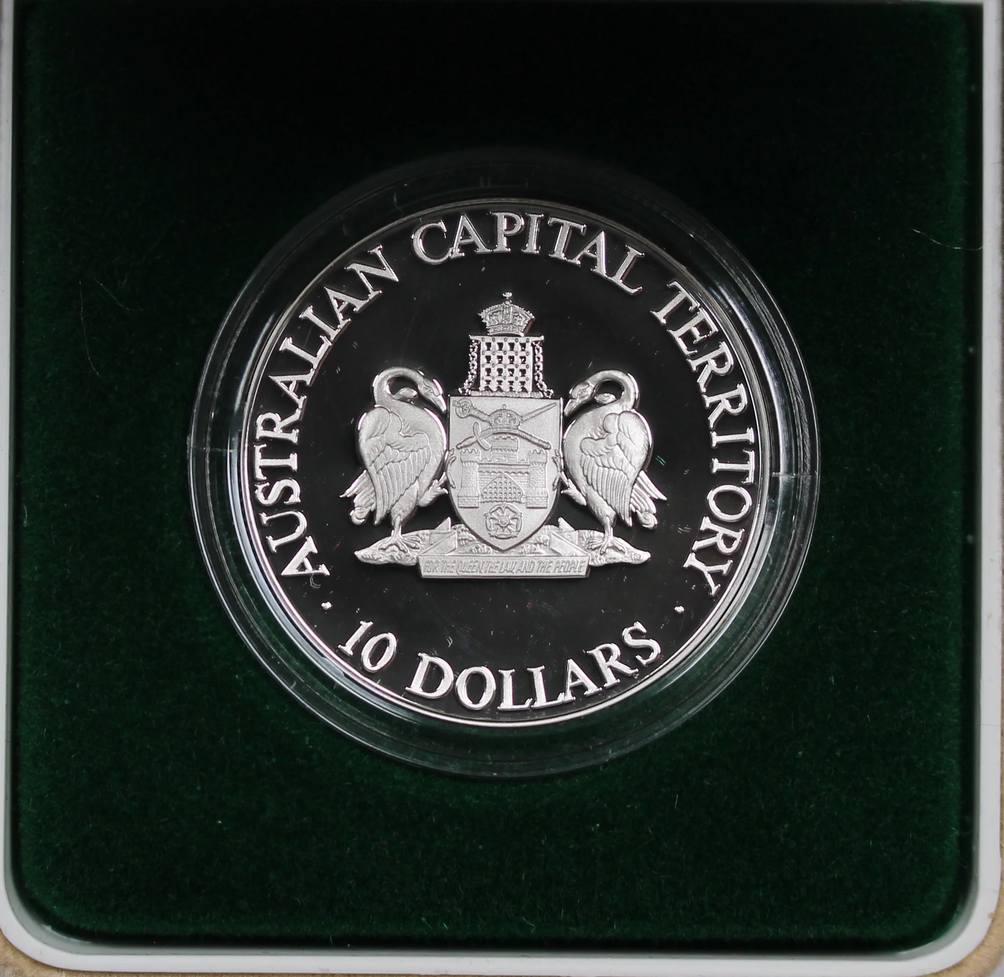1993 State Series ACT $10 Silver Proof Coin - Image 3