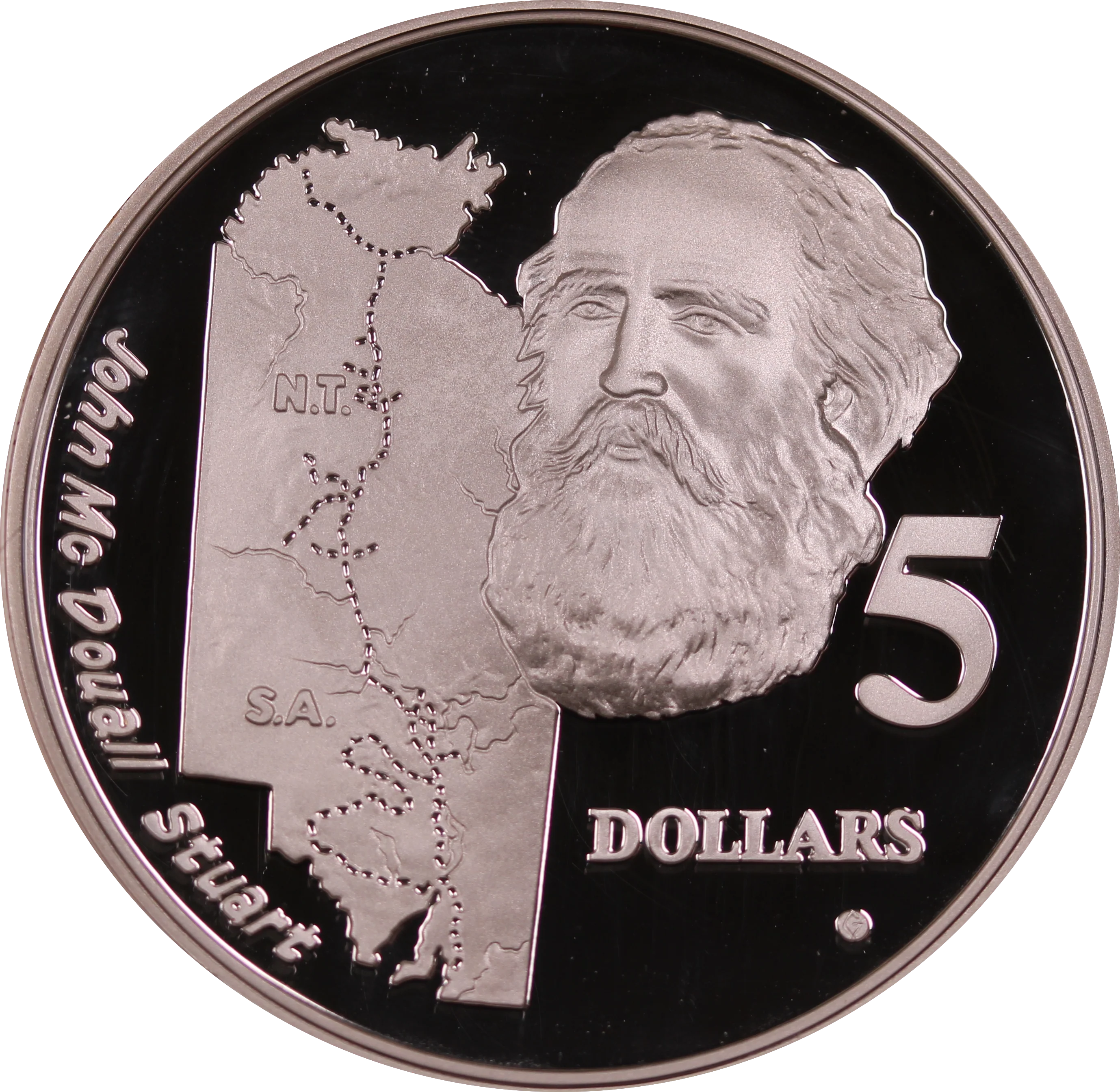 1994 Silver $5 Explorers - John McDouall Stuart