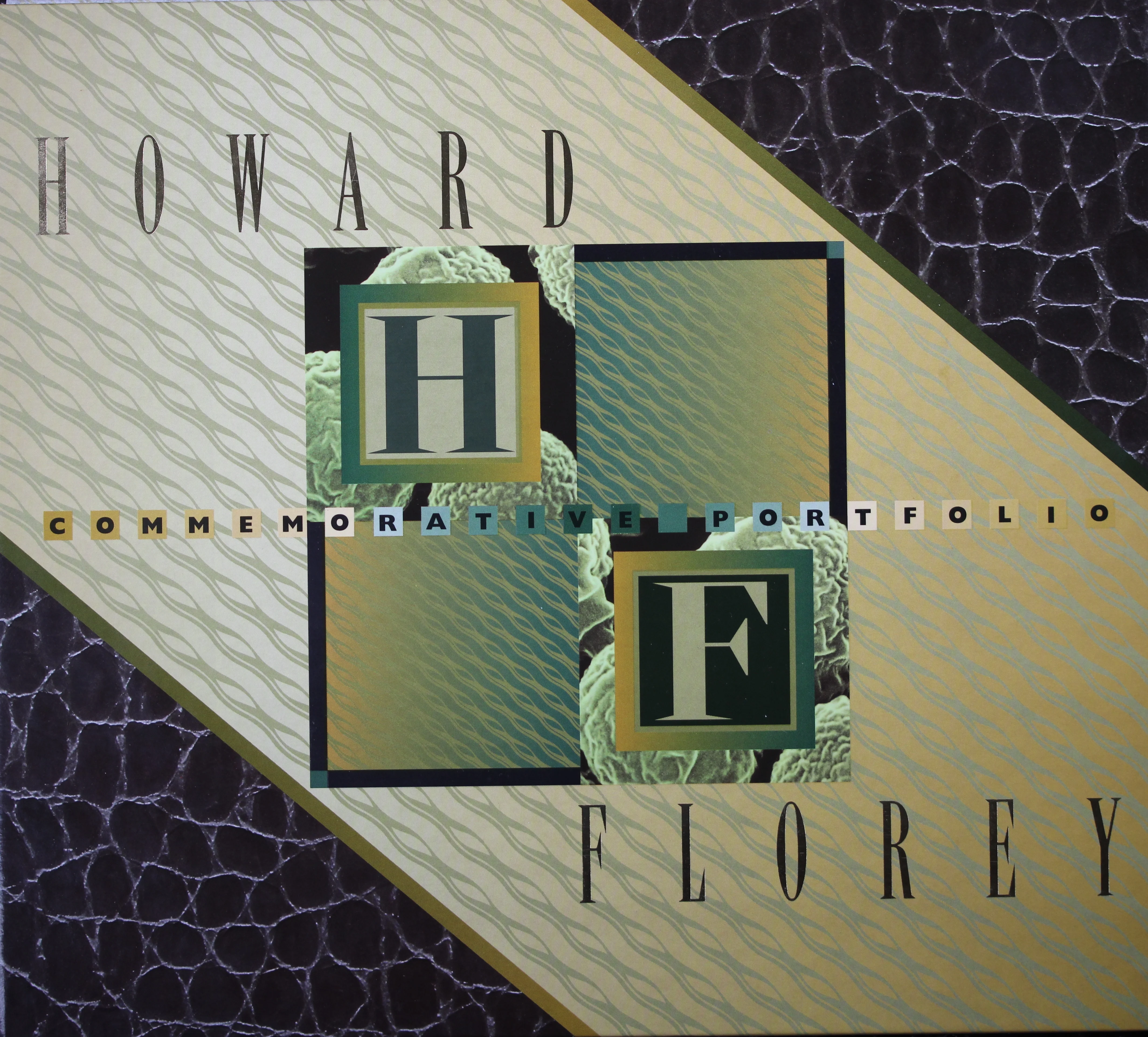 1995 $50 Portfolio Note & Stamp Set Deluxe Howard Florey NPA Folder - Image 3
