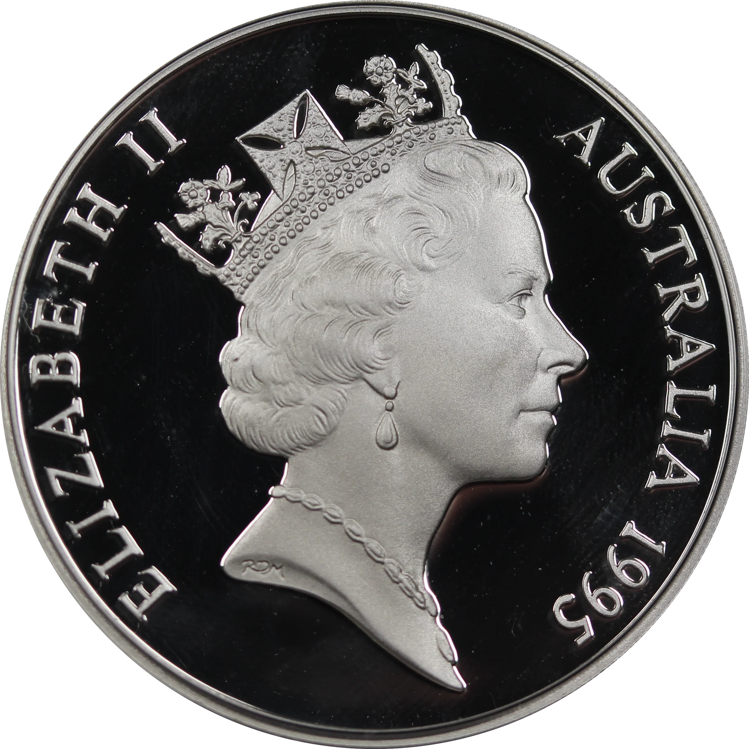 1995 Cobb and Co $5 Silver Proof Coin - Image 2
