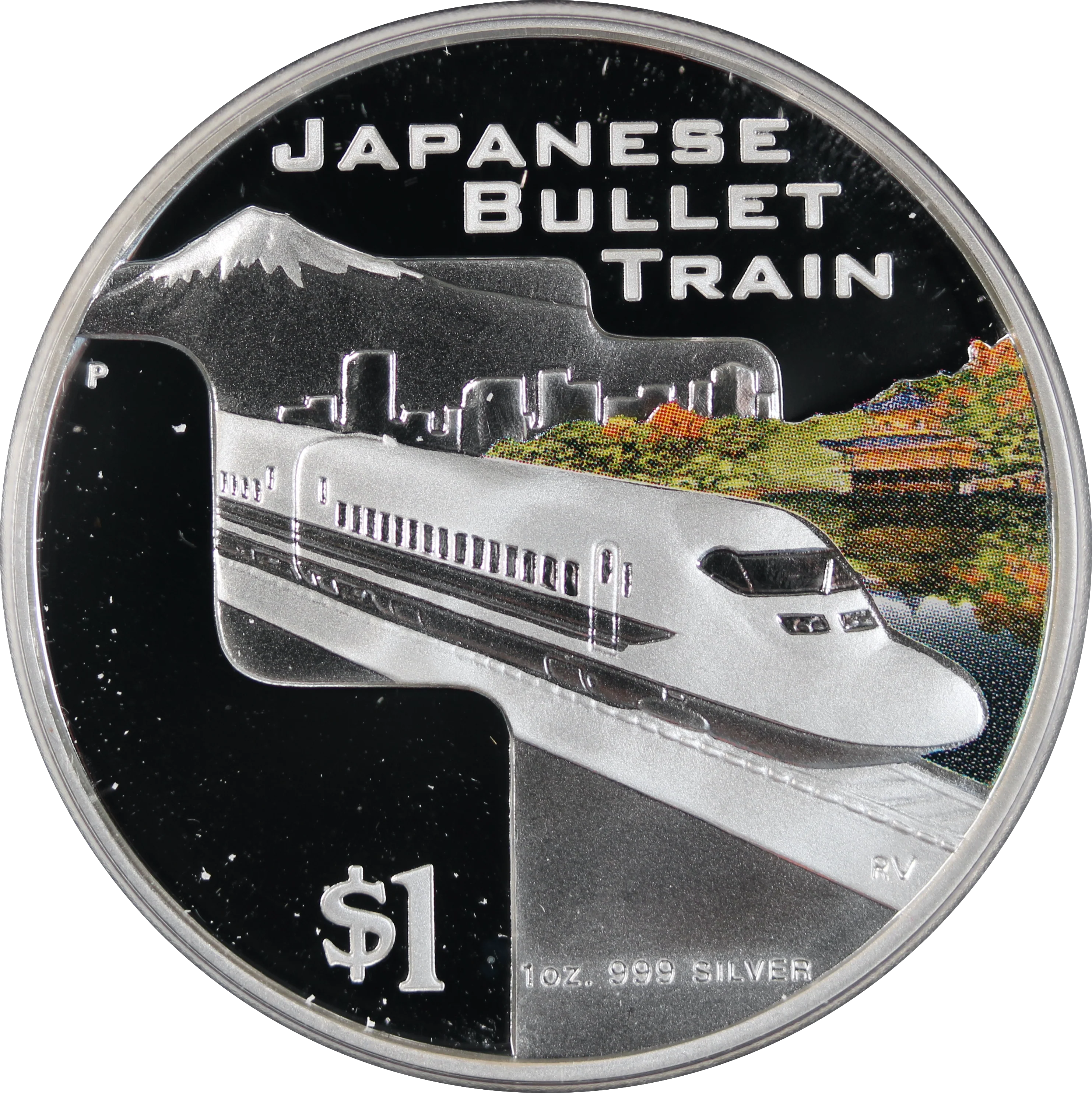 2004 Great Rail Journeys of the World Cook Islands 5 Coin Silver Proof Set - Image 6