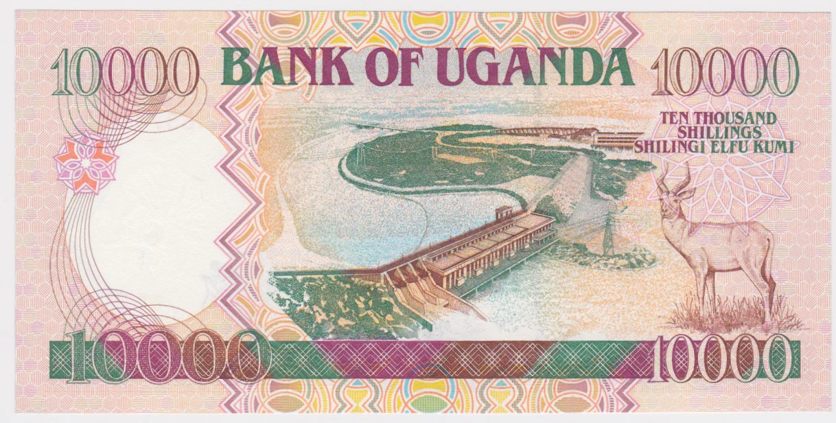 1995 Uganda 10000 Shillings UNC - Image 2