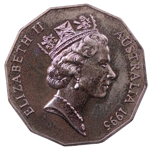 1995 Weary Dunlop 50c Coin - Image 2