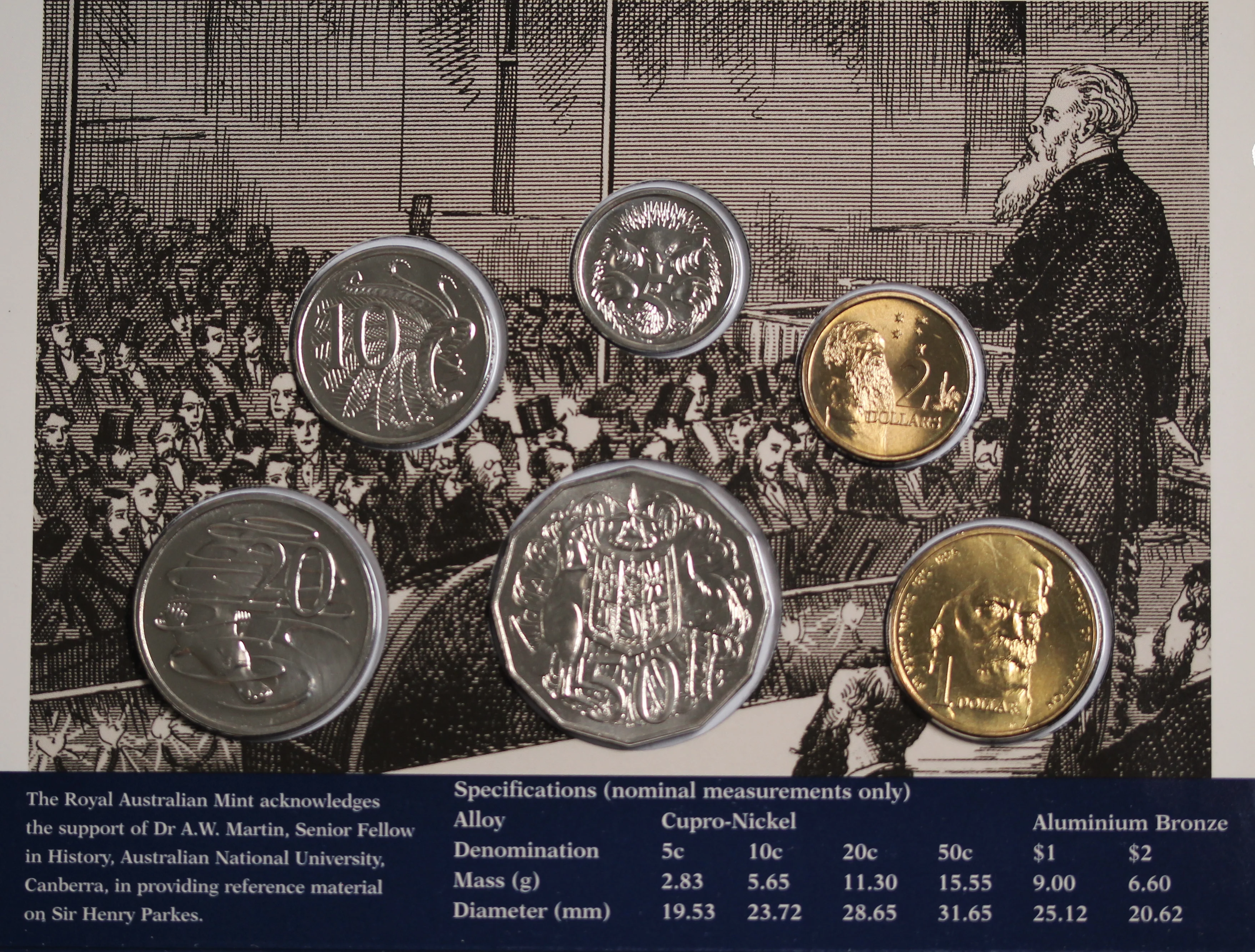 1996 Mint Set - Image 2