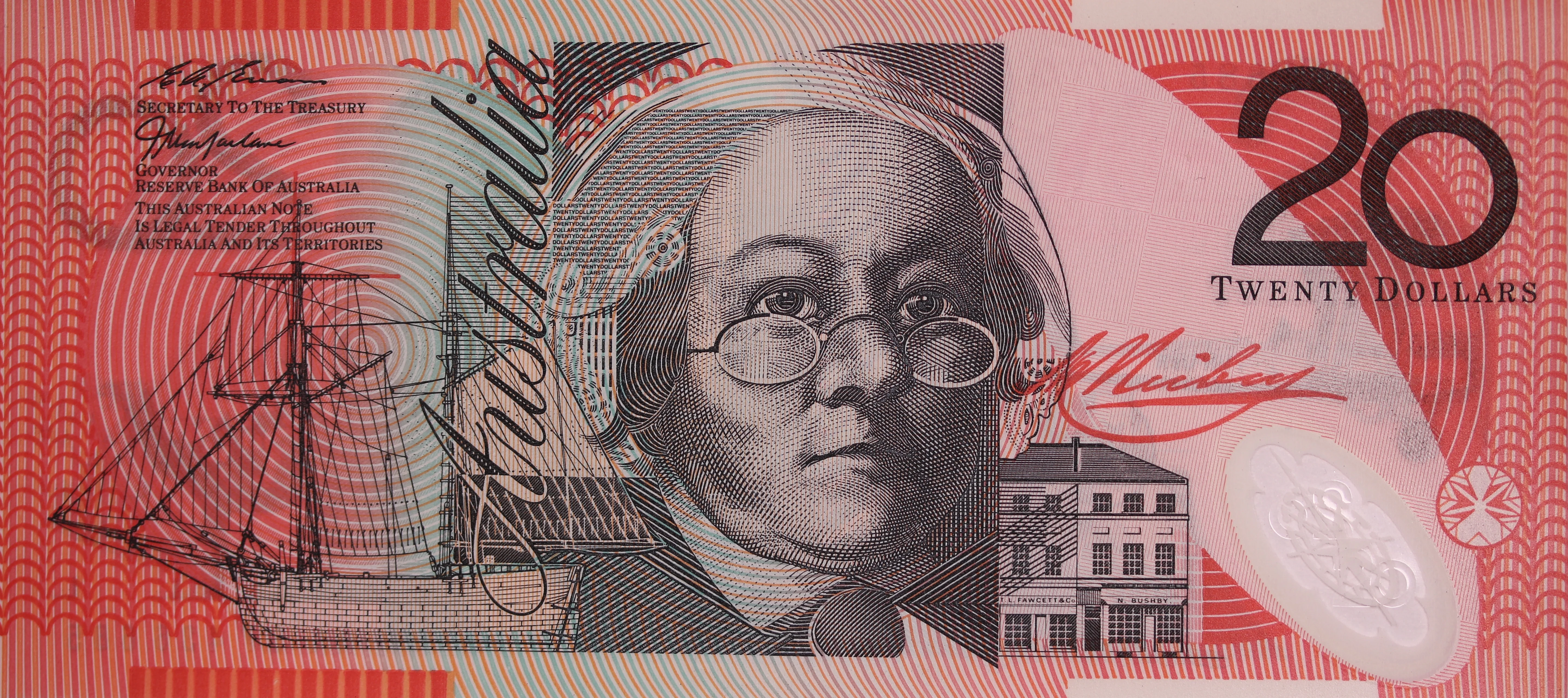 1997 $20 First Prefix Macfarlane/Evans UNC - Image 2
