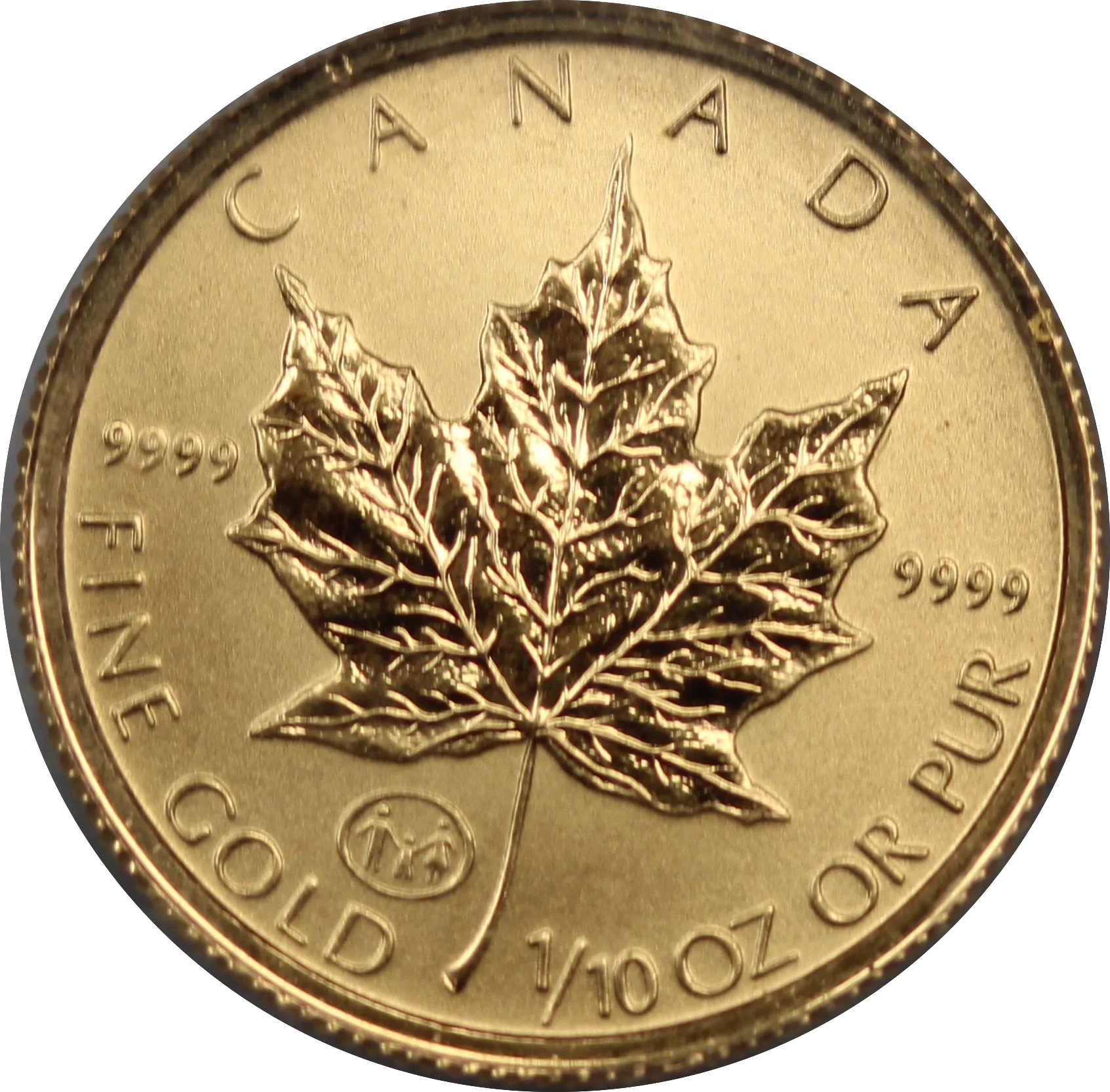 1997 Canada Family (1st Edition) Privy Mark 1/10oz Gold Maple Leaf Coin - Image 2
