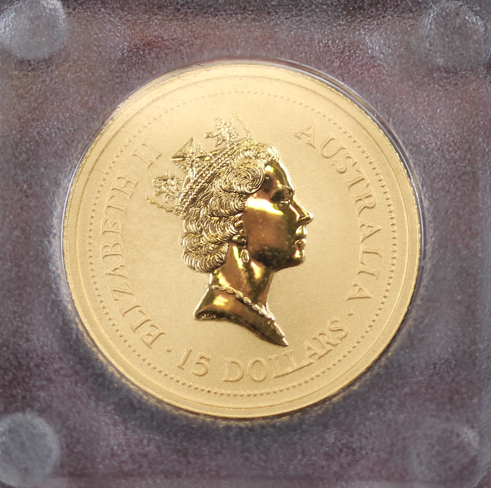 1997 Perth Mint Nugget 1/10oz Gold Bullion Coin - Image 2