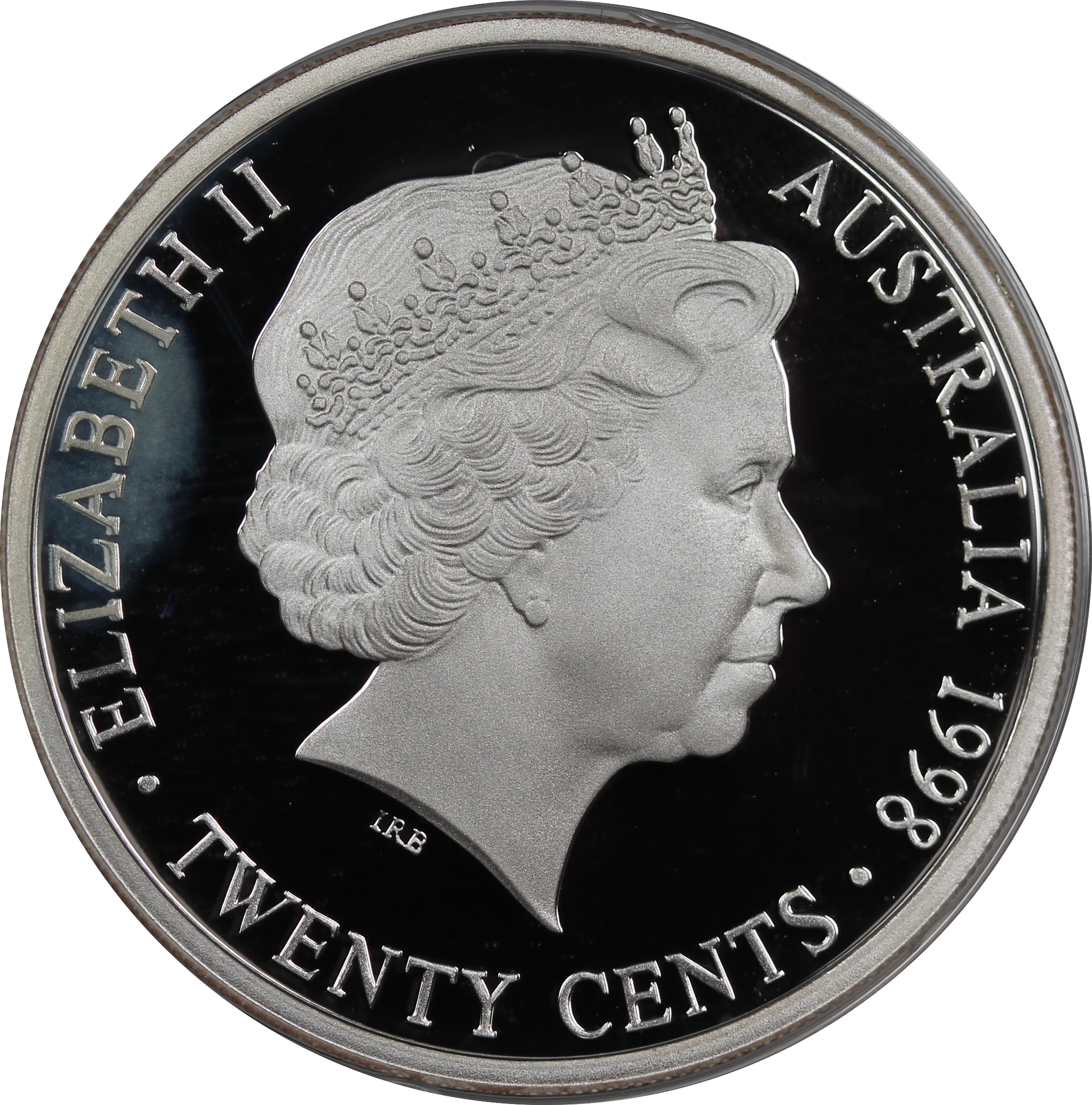 1998 1934/35 Melbourne Centenary Silver Florin Coin - Image 2